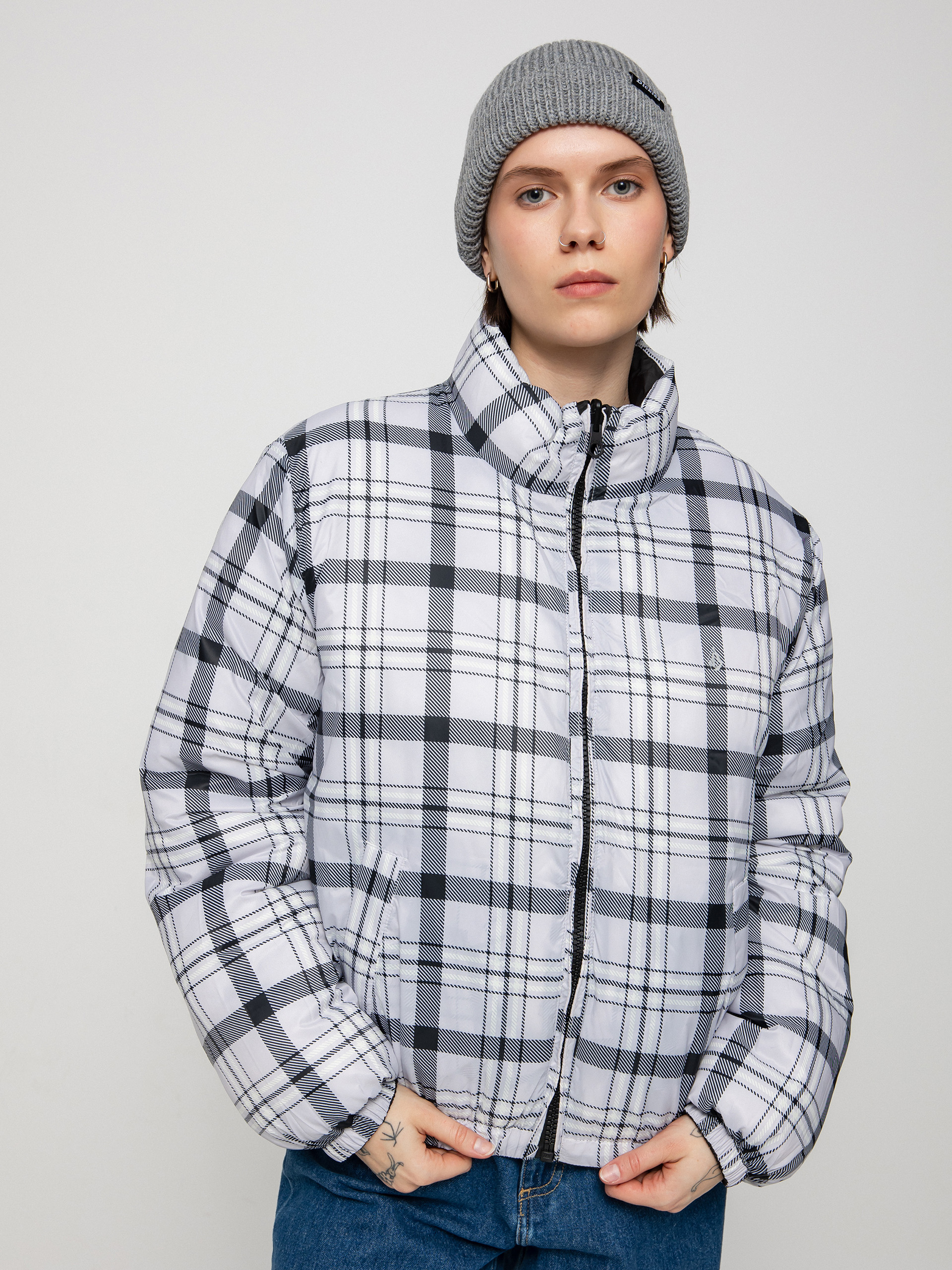 Volcom Down'N Puff Reversible Jacke Wmn (black)