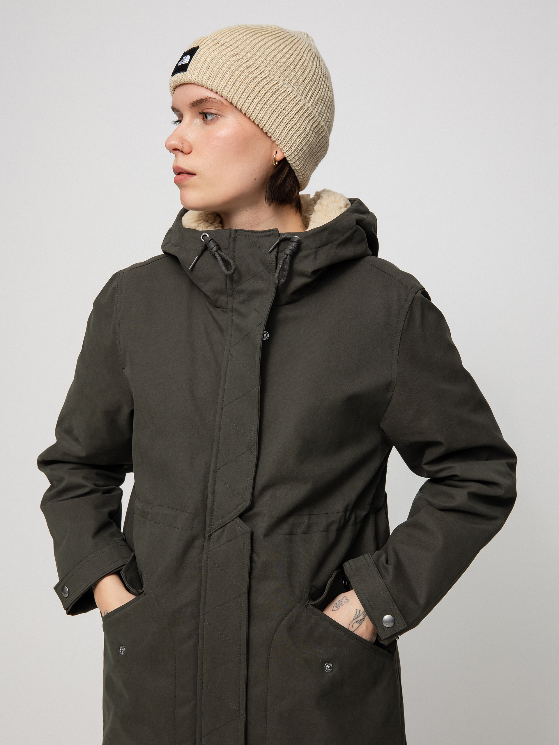 Volcom Less Is More 5K Parka Jacke Wmn (rinsed black)