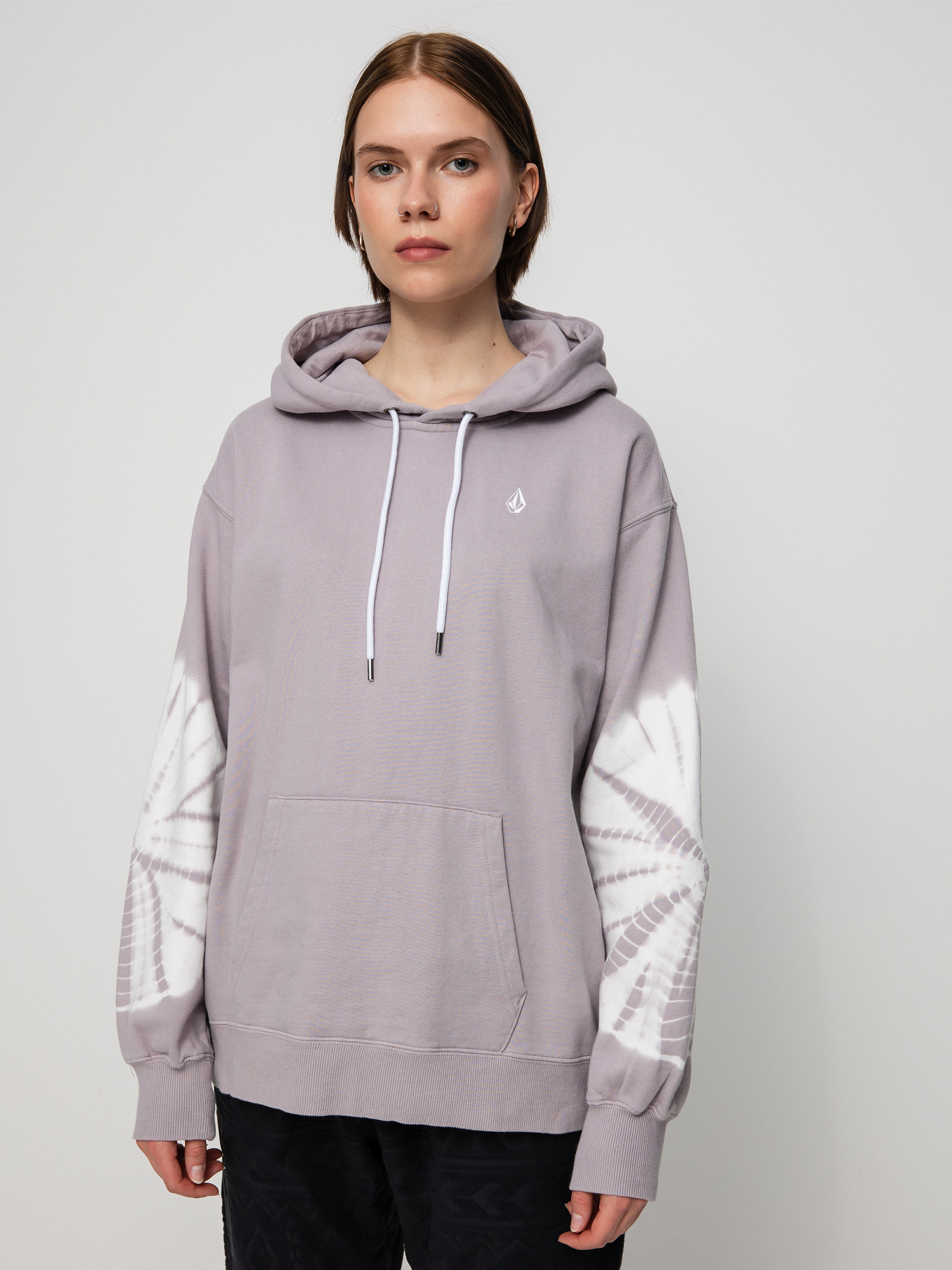 Womens Volcom Costus HD Active sweatshirt (amethyst smoke)