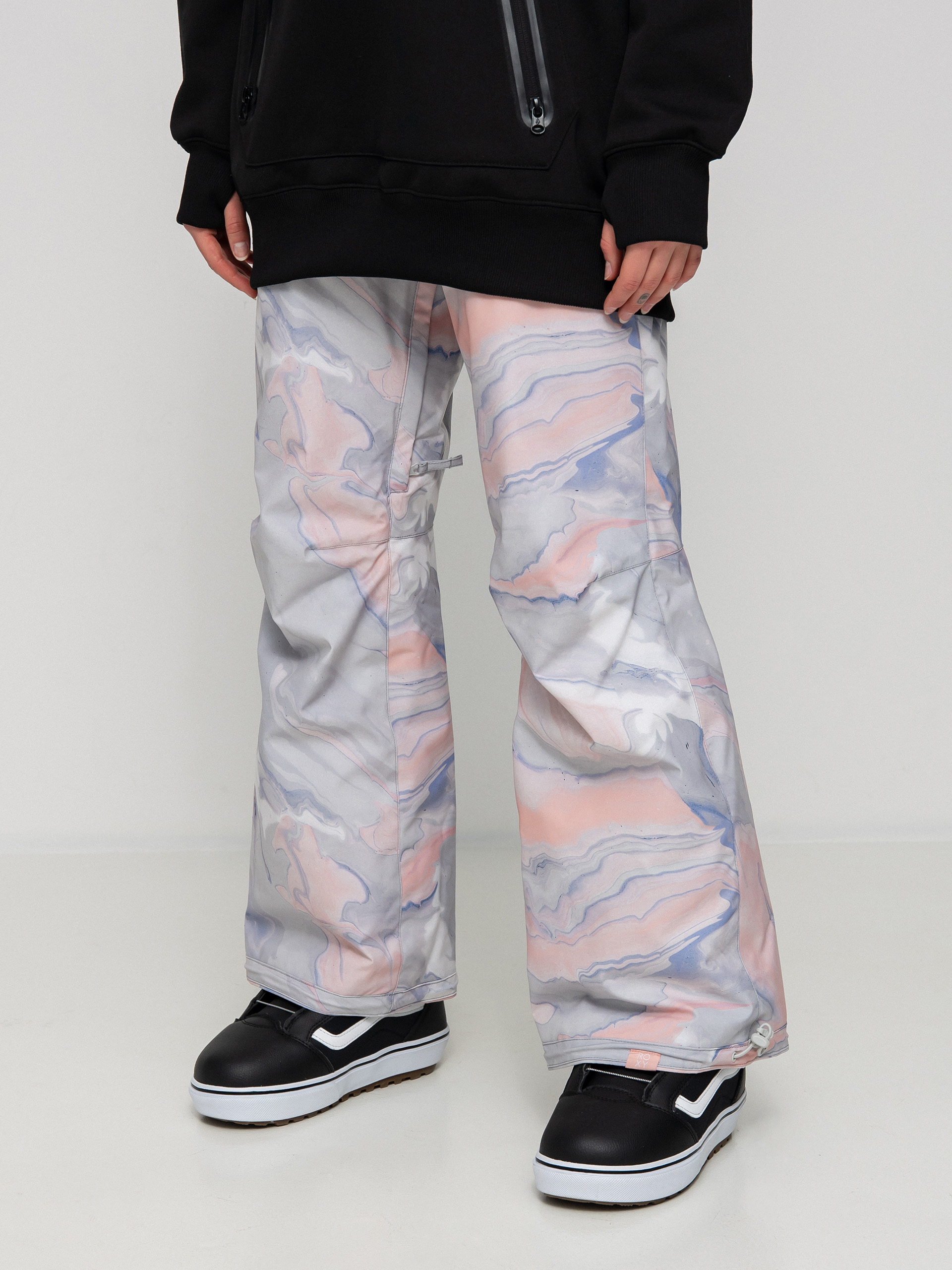 Roxy Chloe Kim Snowboard pants Wmn grey (gray violet marble)