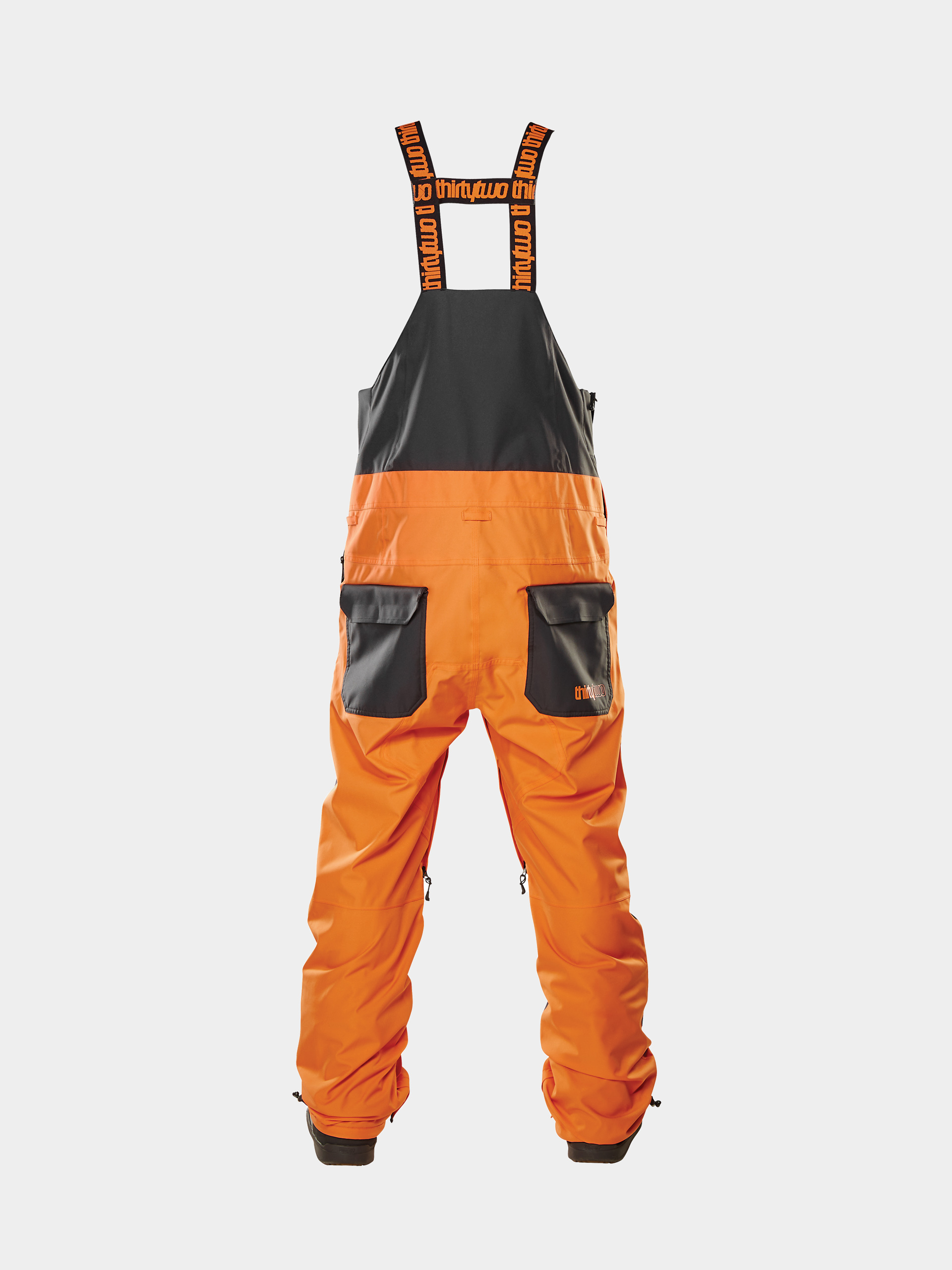 Herren ThirtyTwo Basement Bib Snowboardhose (orange)
