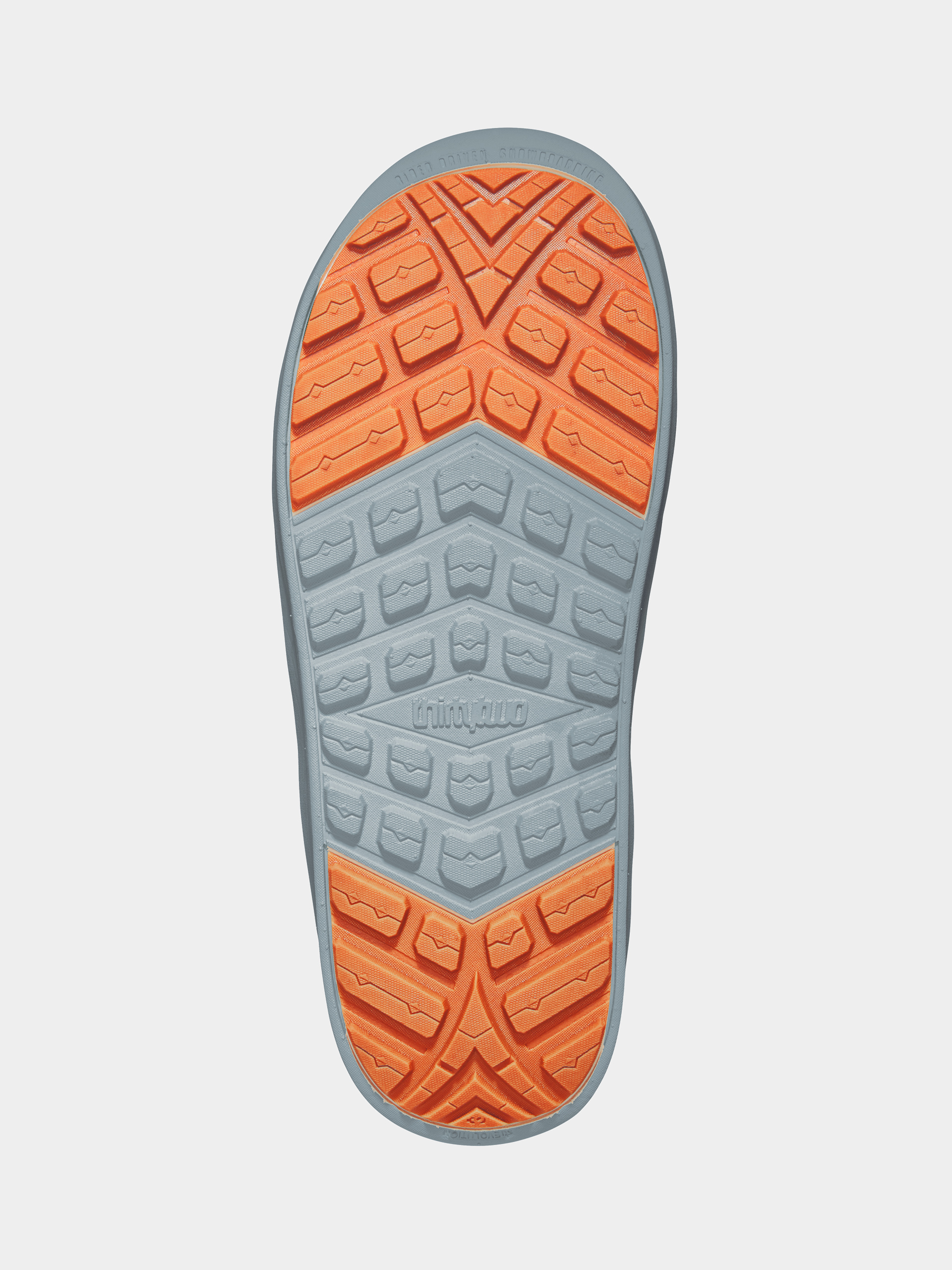 Mens ThirtyTwo Lashed Powell Snowboard boots (grey/white/orange)