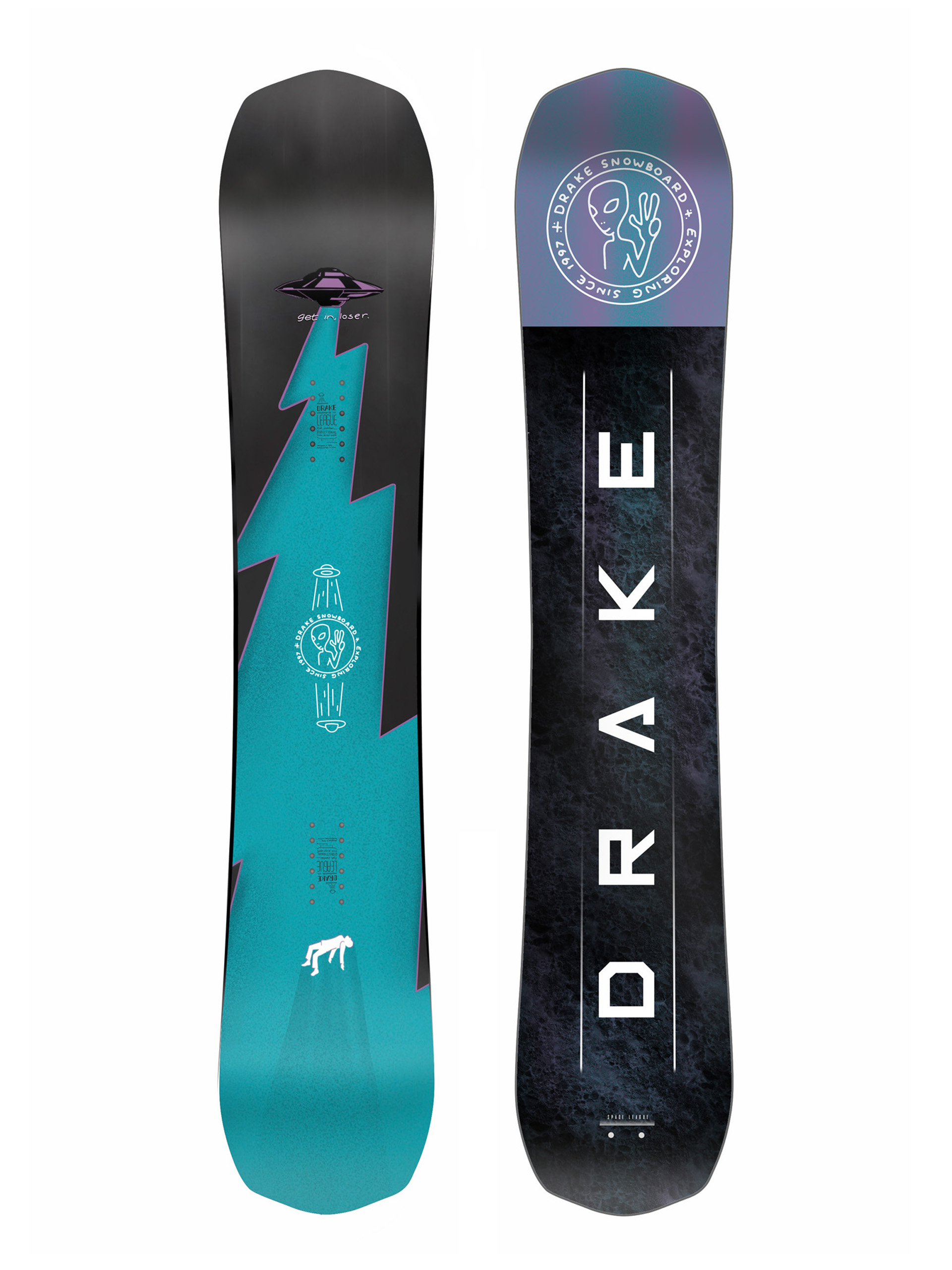 Mens Drake League Snowboard 