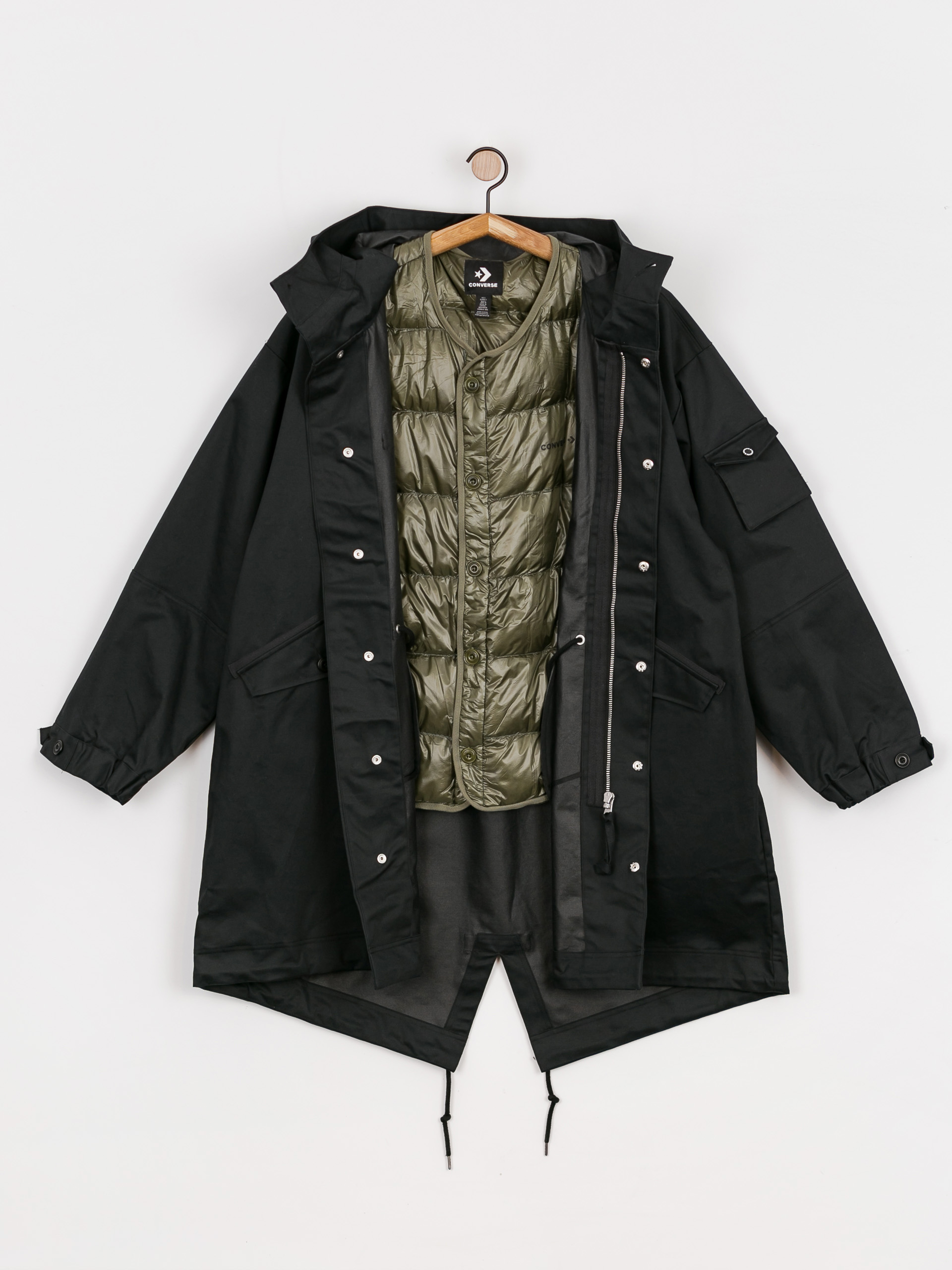 Converse Military Pack M51 Parka Down Jacket (black)