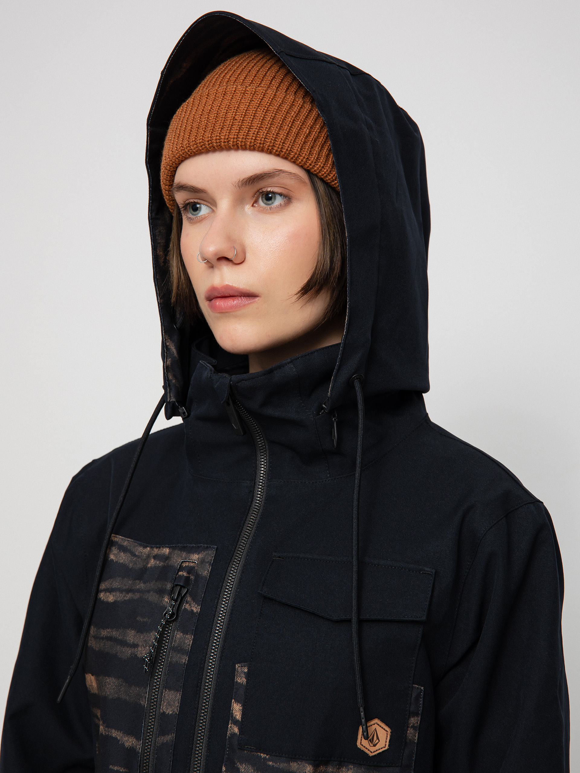 Womens Volcom Romy Snow Suit Snowboard jacket (black)