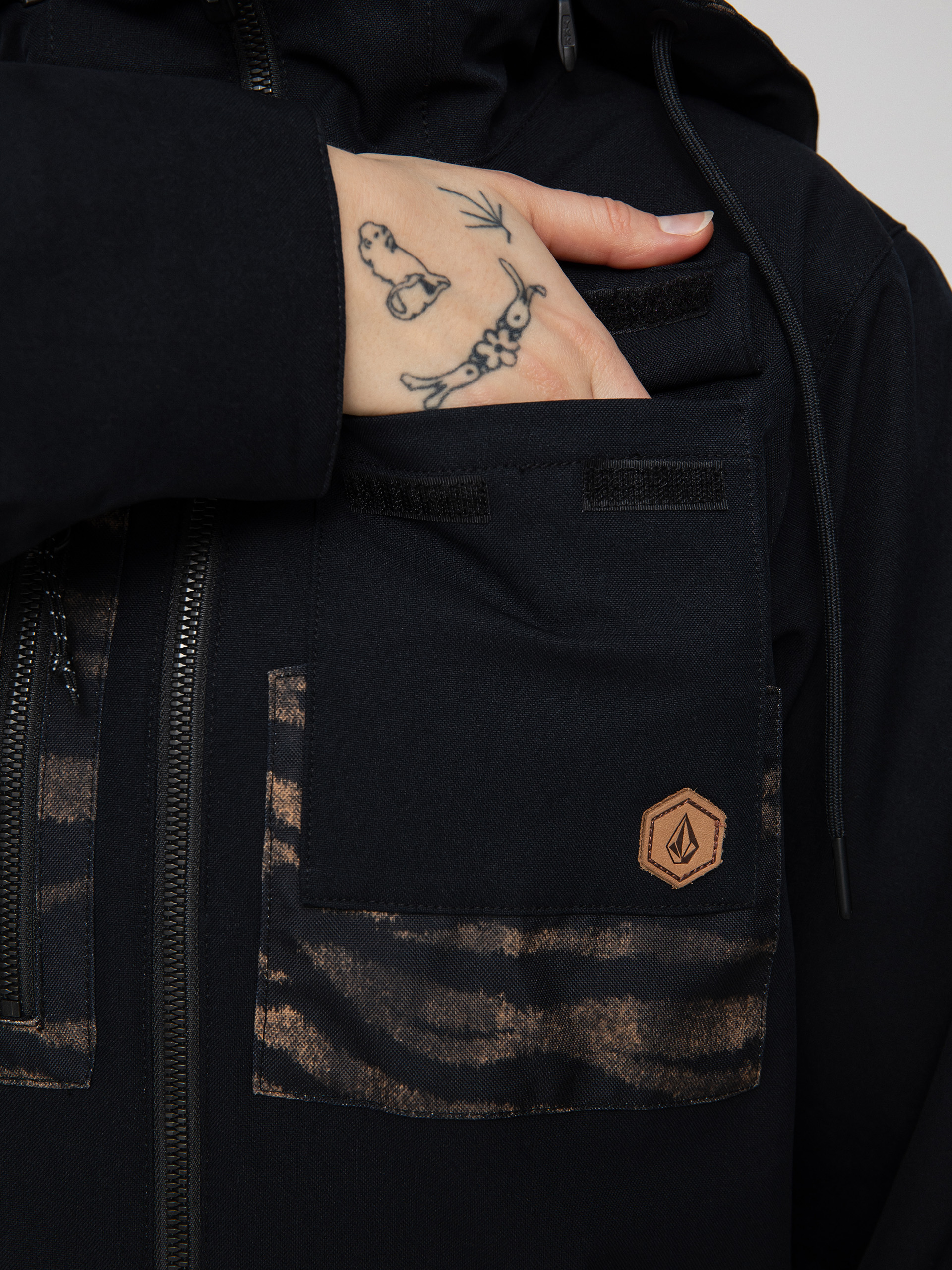 Womens Volcom Romy Snow Suit Snowboard jacket (black)