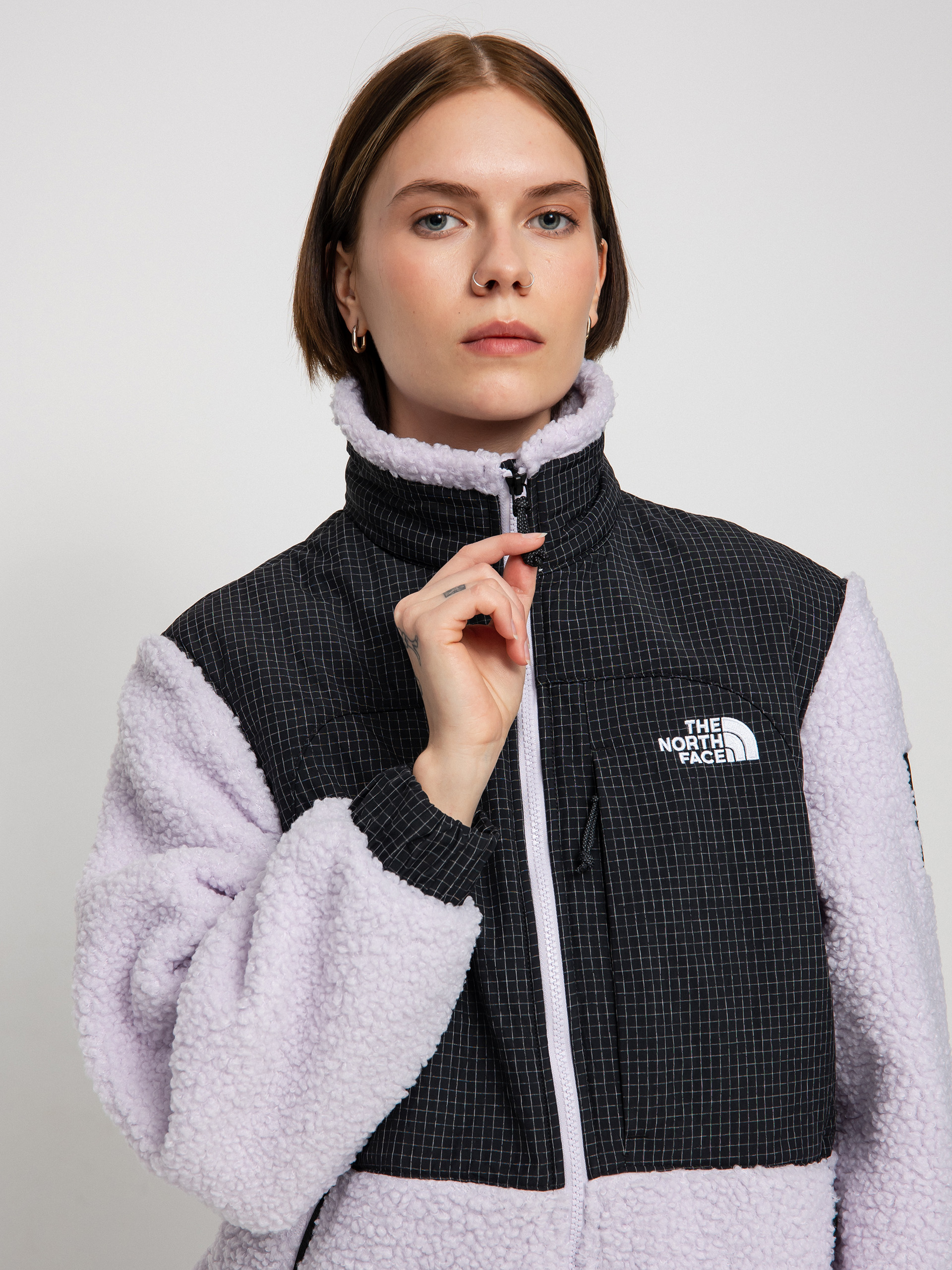 Womens The North Face Seasonal Denali Fleece (lavender fog)