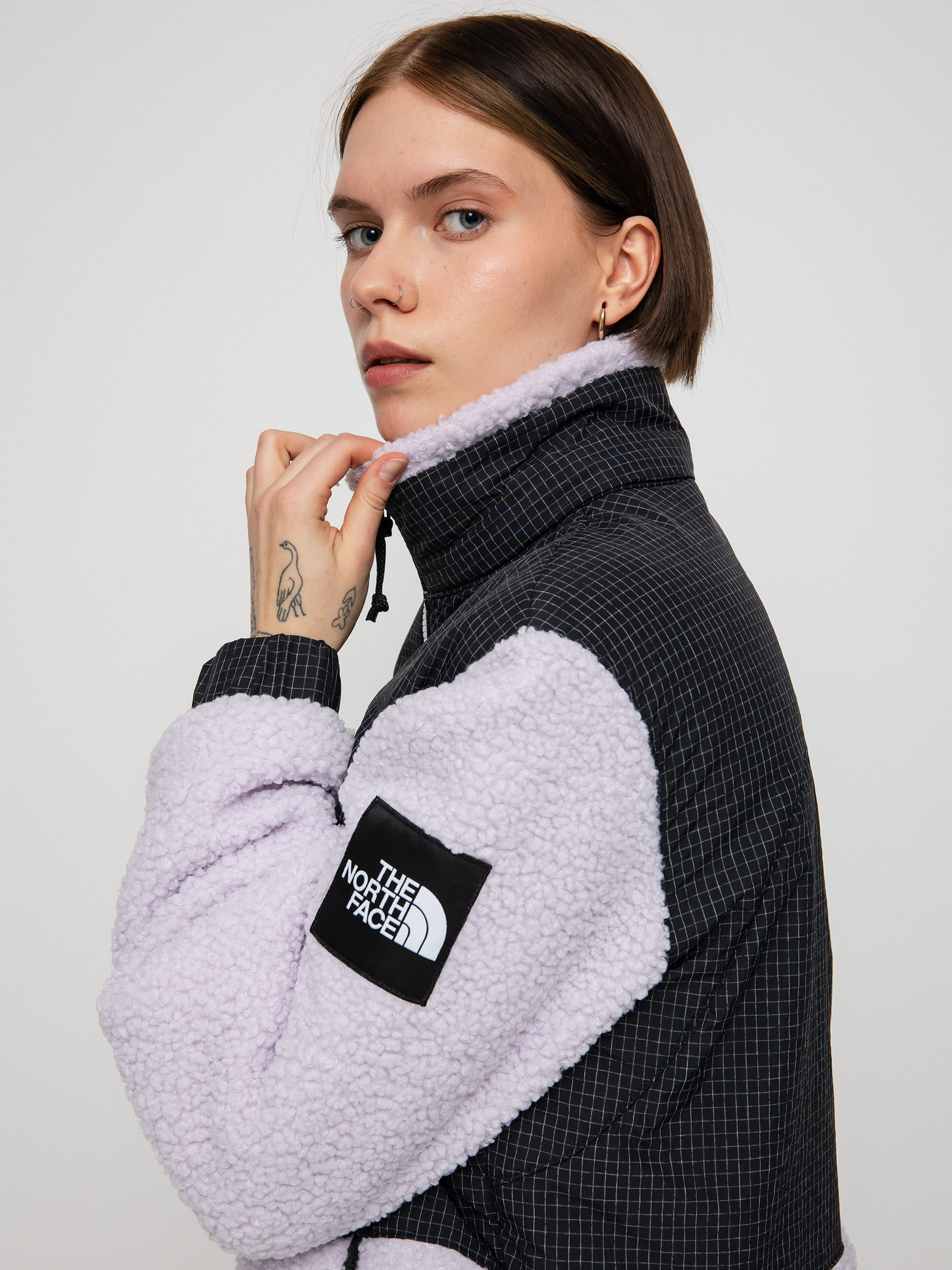 Womens The North Face Seasonal Denali Fleece (lavender fog)