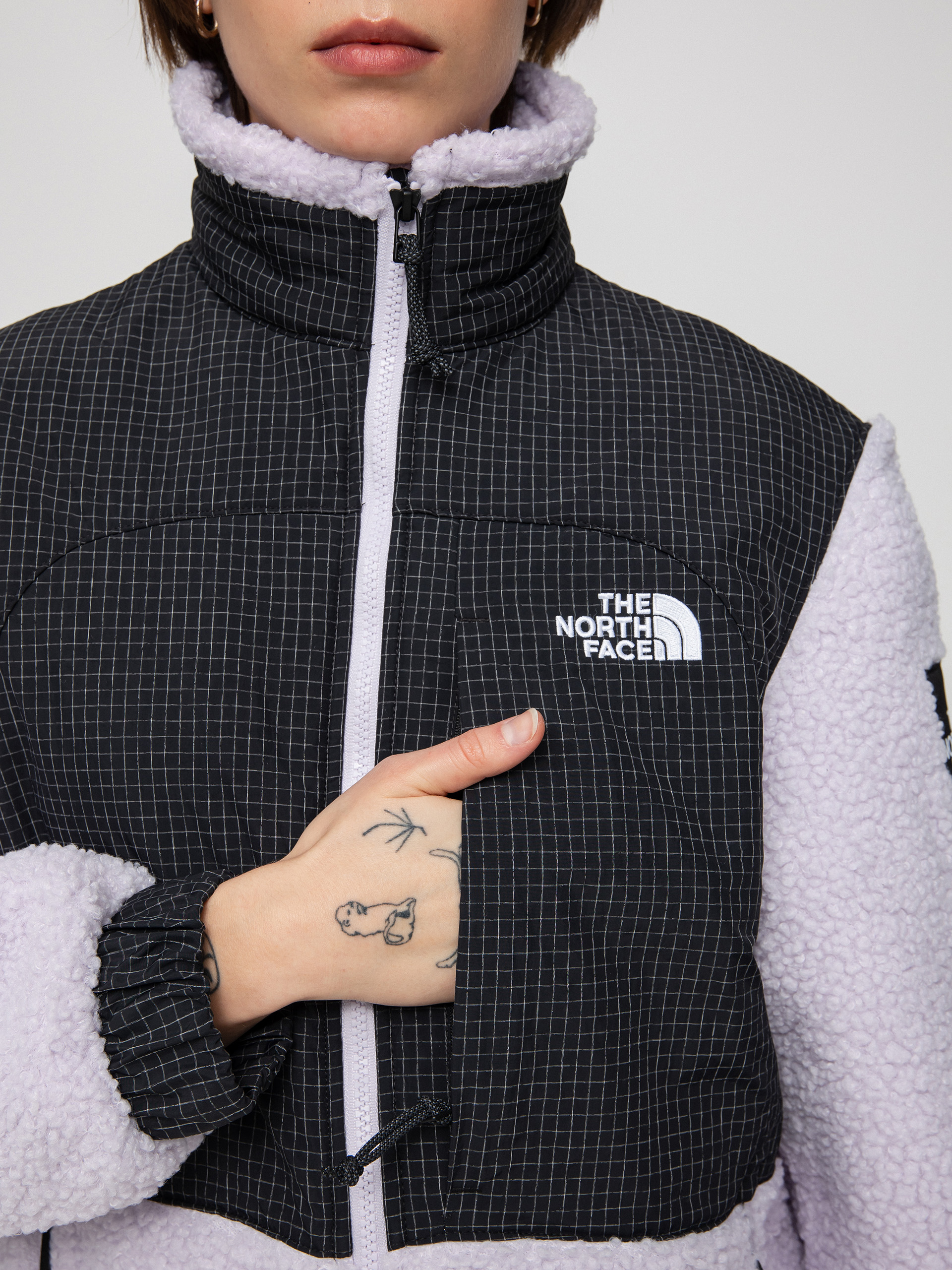 Womens The North Face Seasonal Denali Fleece (lavender fog)