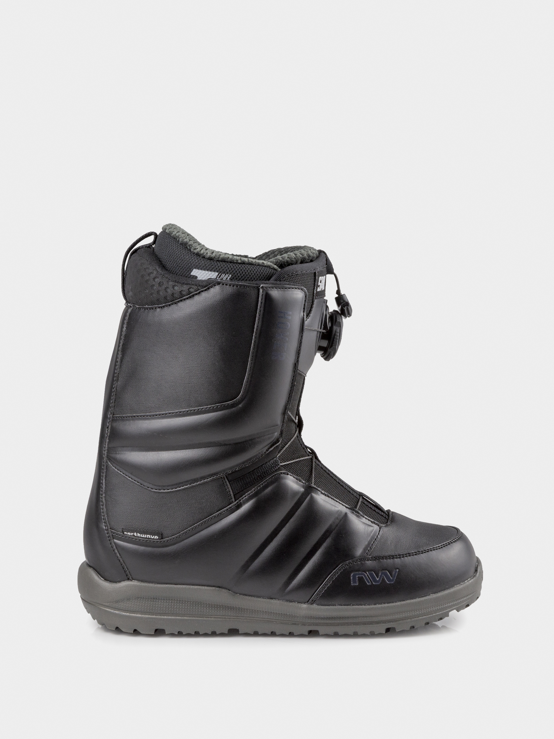 Mens Northwave Hover Spin Snowboard boots (black)