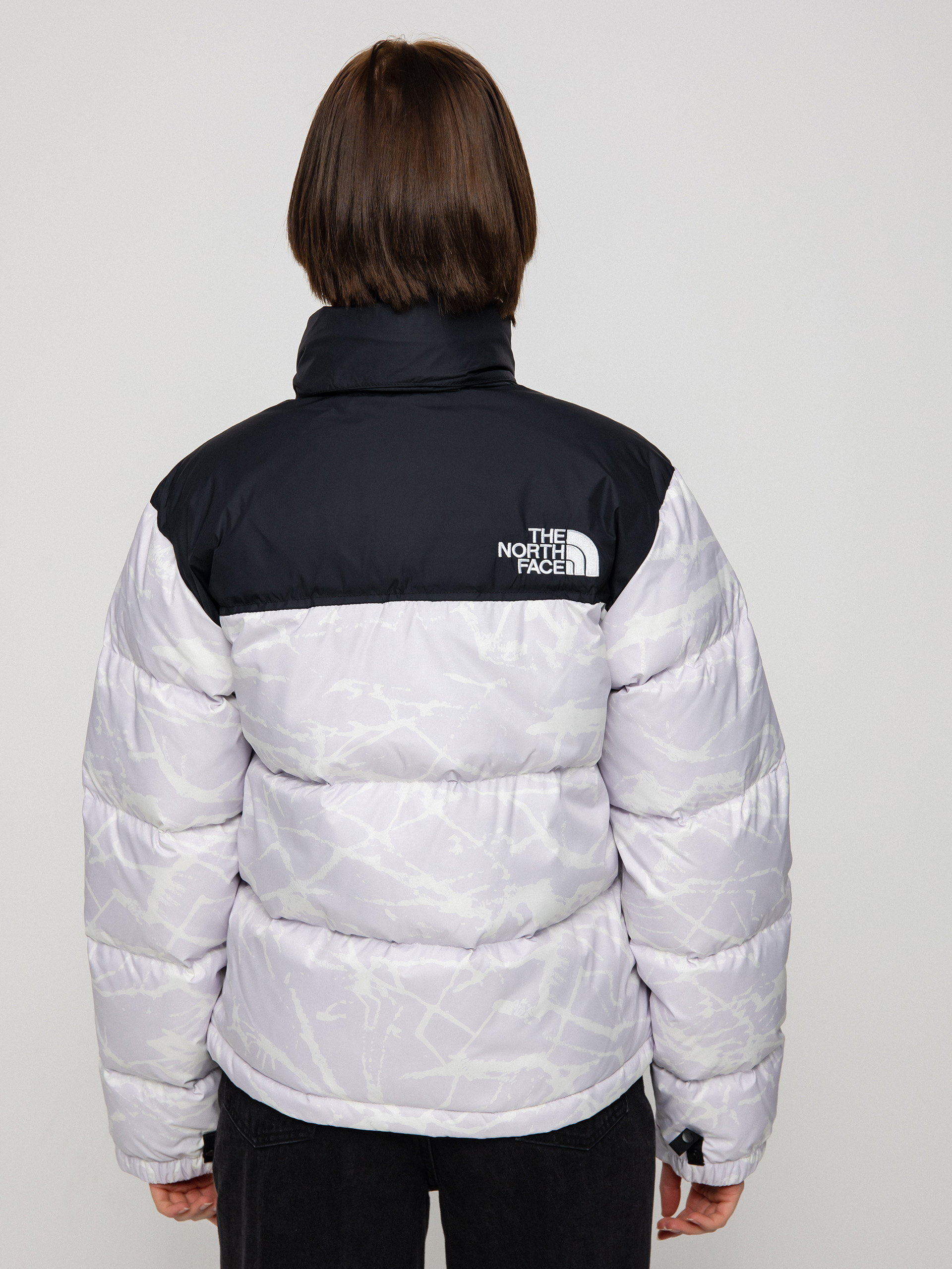 The North Face Printed 1996 Retro Nuptse Jacket Wmn - violet
