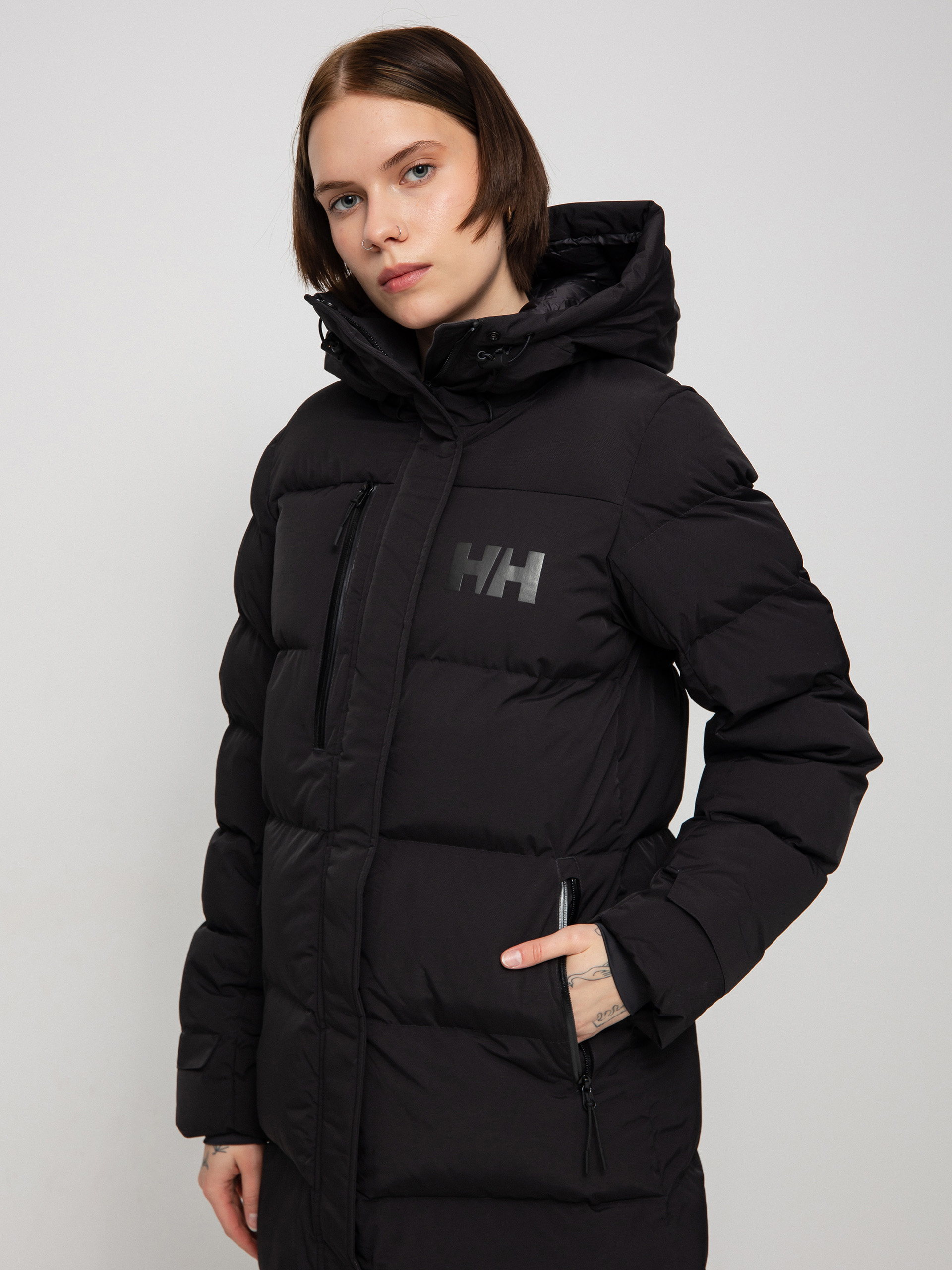 Hh Black Jacket Helly Hansen Kensington Black, Water Resistant 