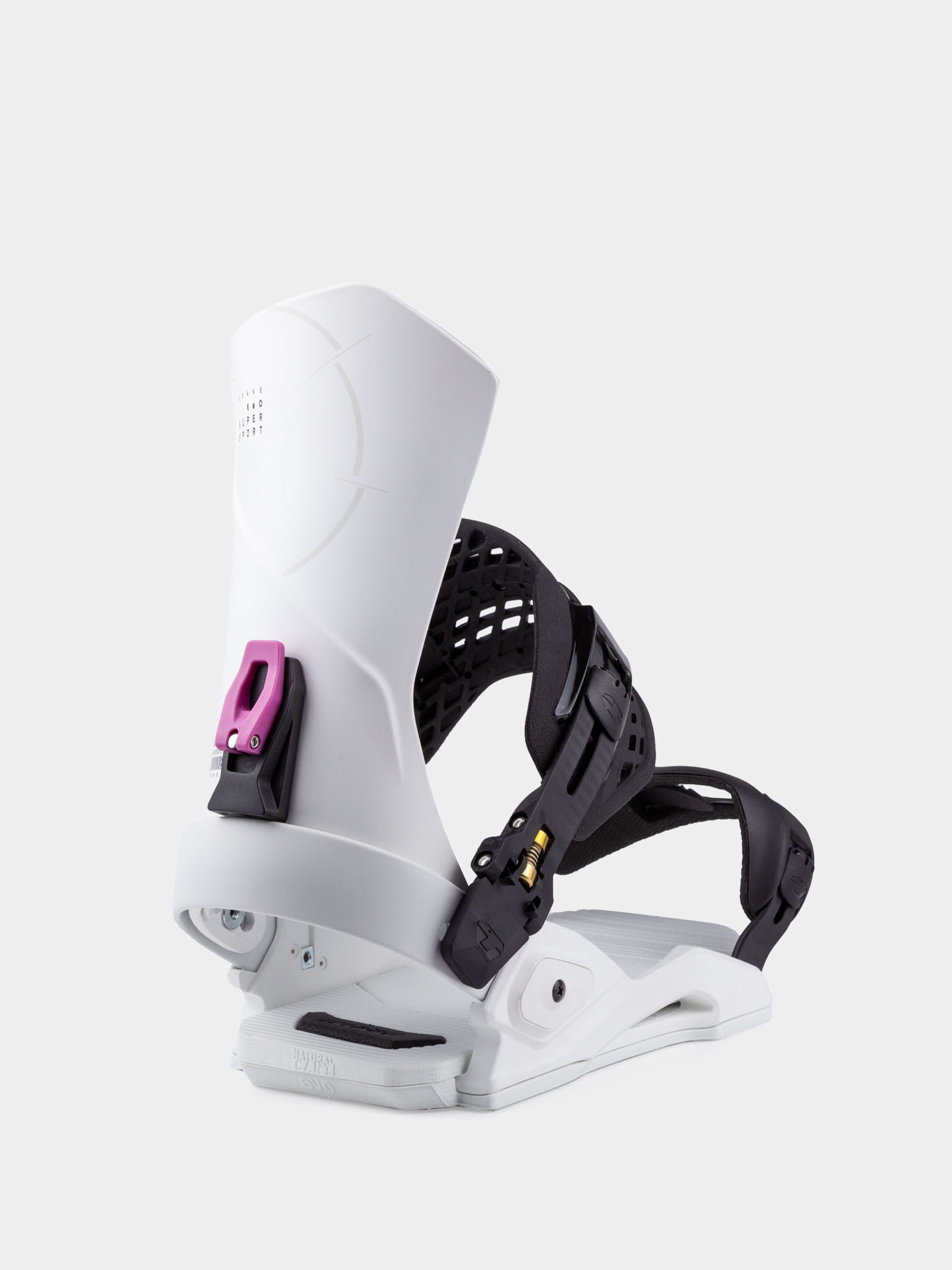 Drake Super Sport Snowboard bindings - multicolor (white/black)
