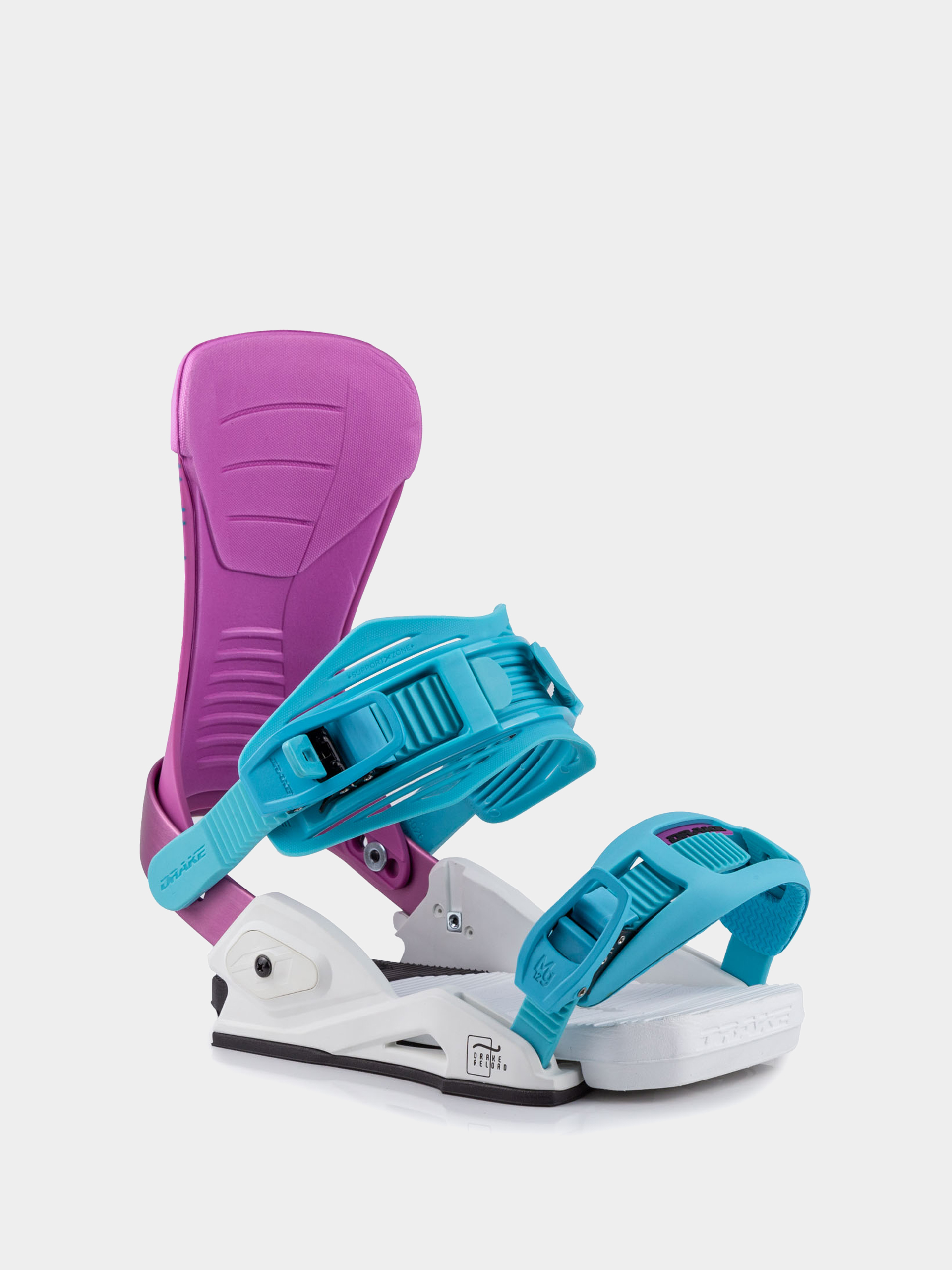 Drake Reload Snowboardbindung (white/purple)