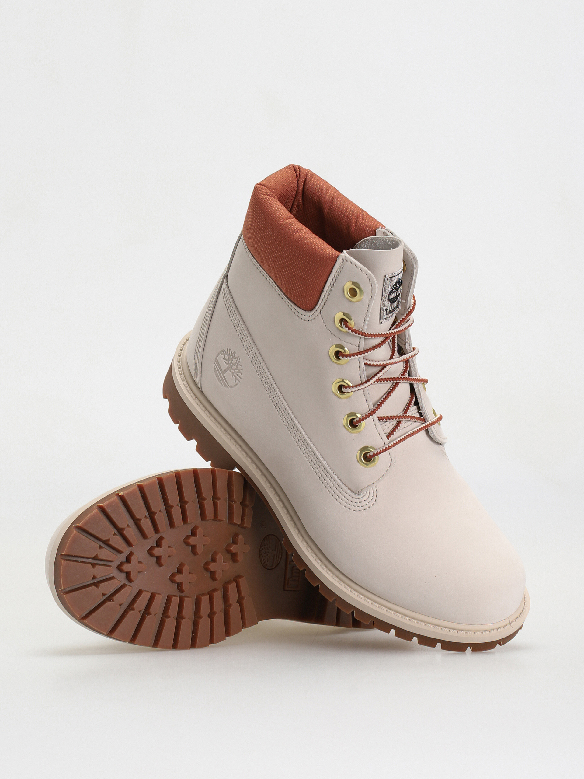 Timberland 6In Hert Bt Cupsole Shoes Wmn (white nubuck)