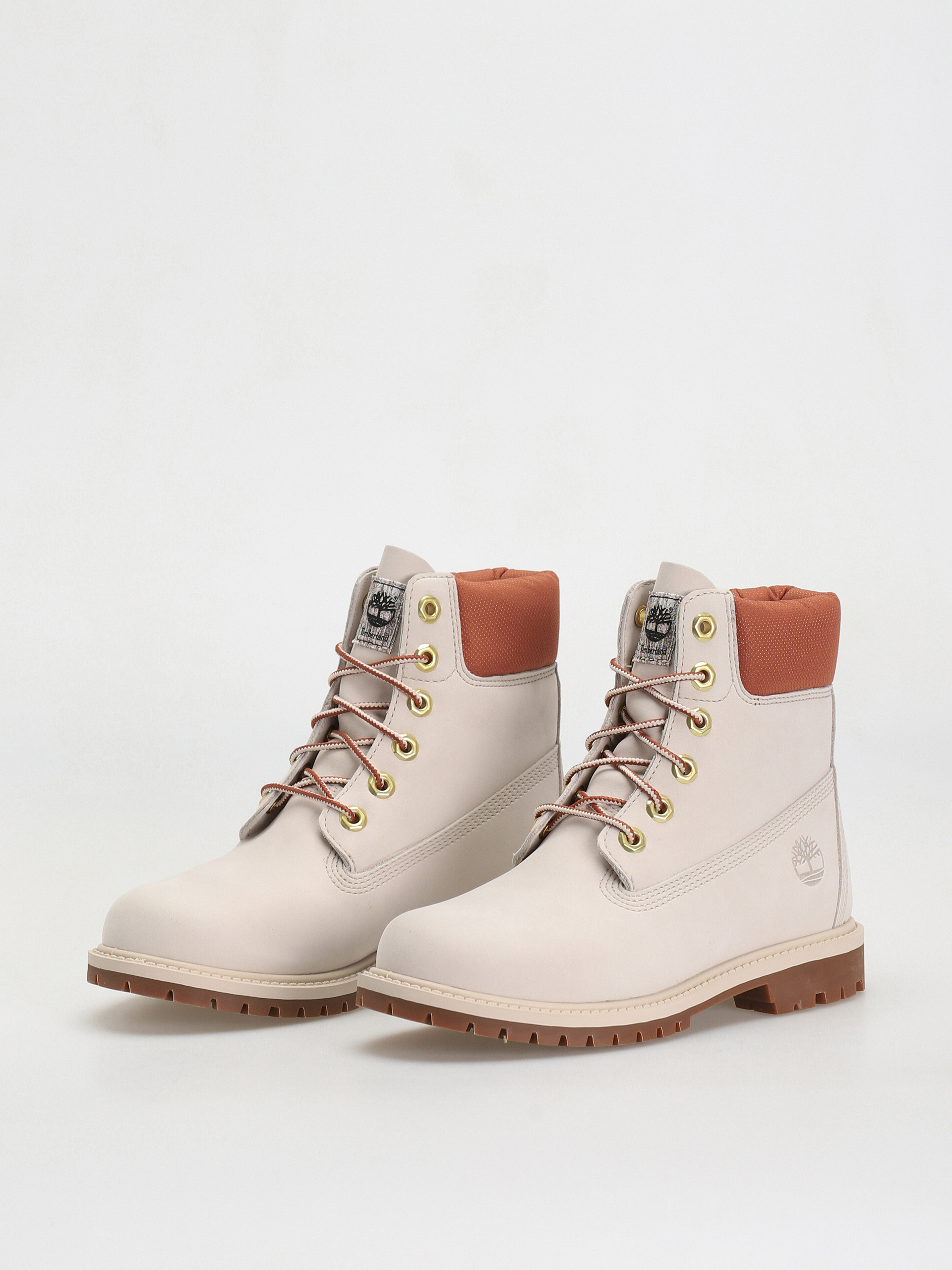 Timberland 6In Hert Bt Cupsole Schuhe Wmn (white nubuck)