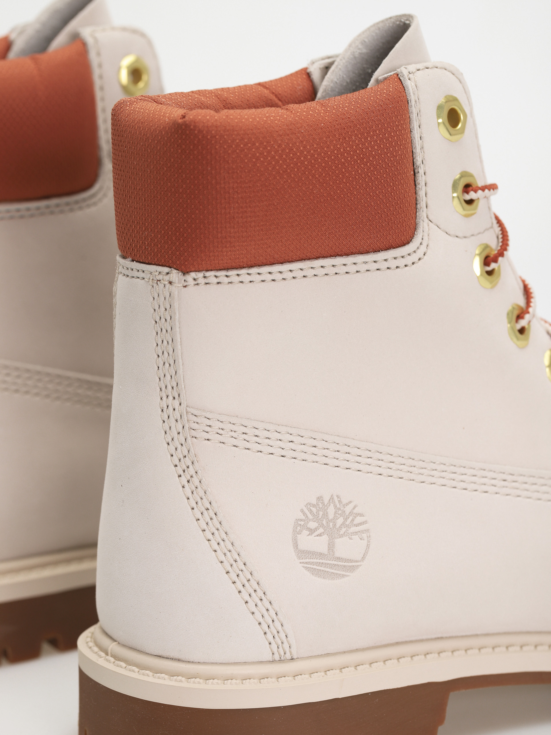 Timberland 6In Hert Bt Cupsole Schuhe Wmn (white nubuck)