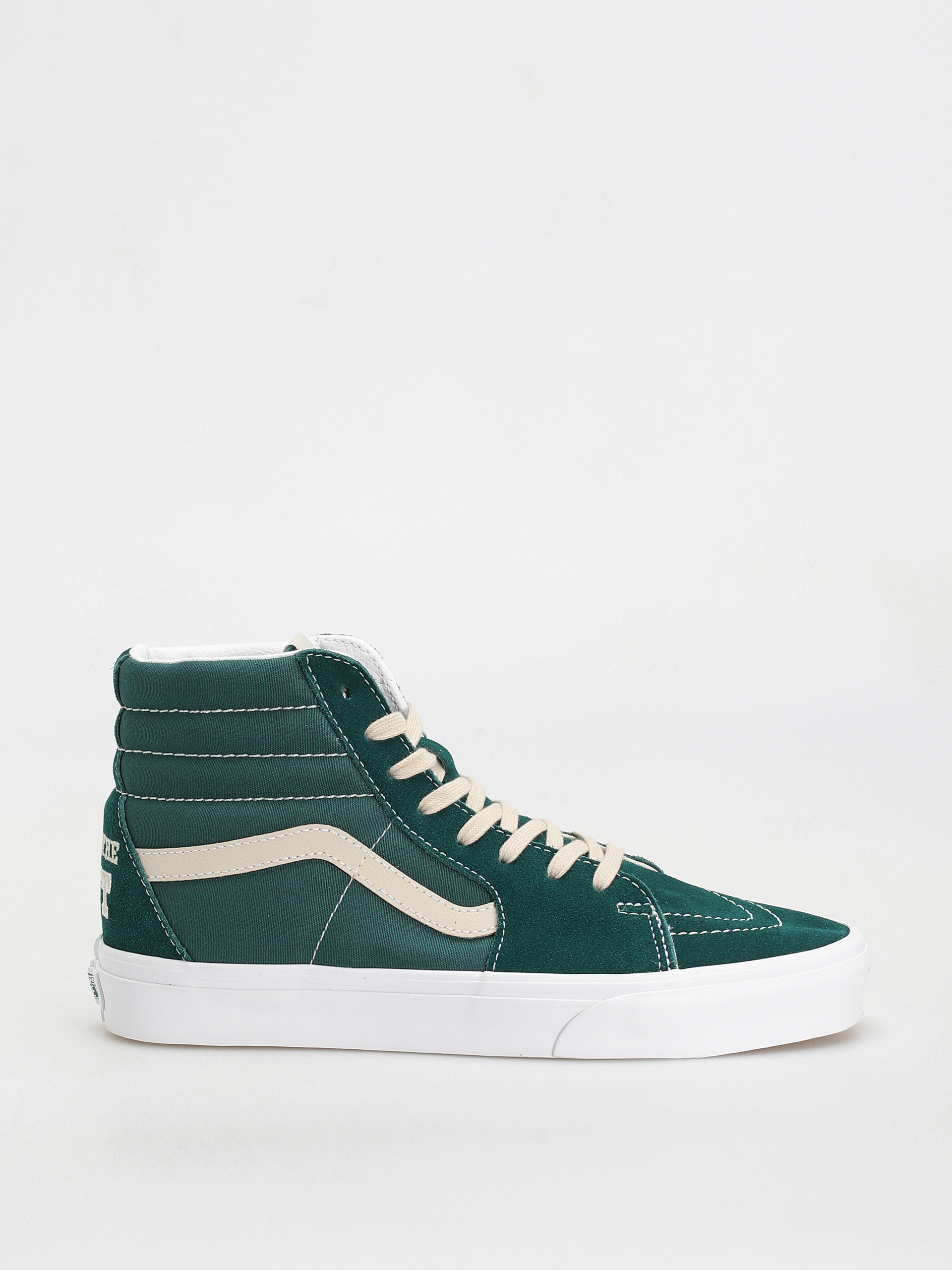 Vans Sk8 Hi Schuhe (team wellness green/true white)