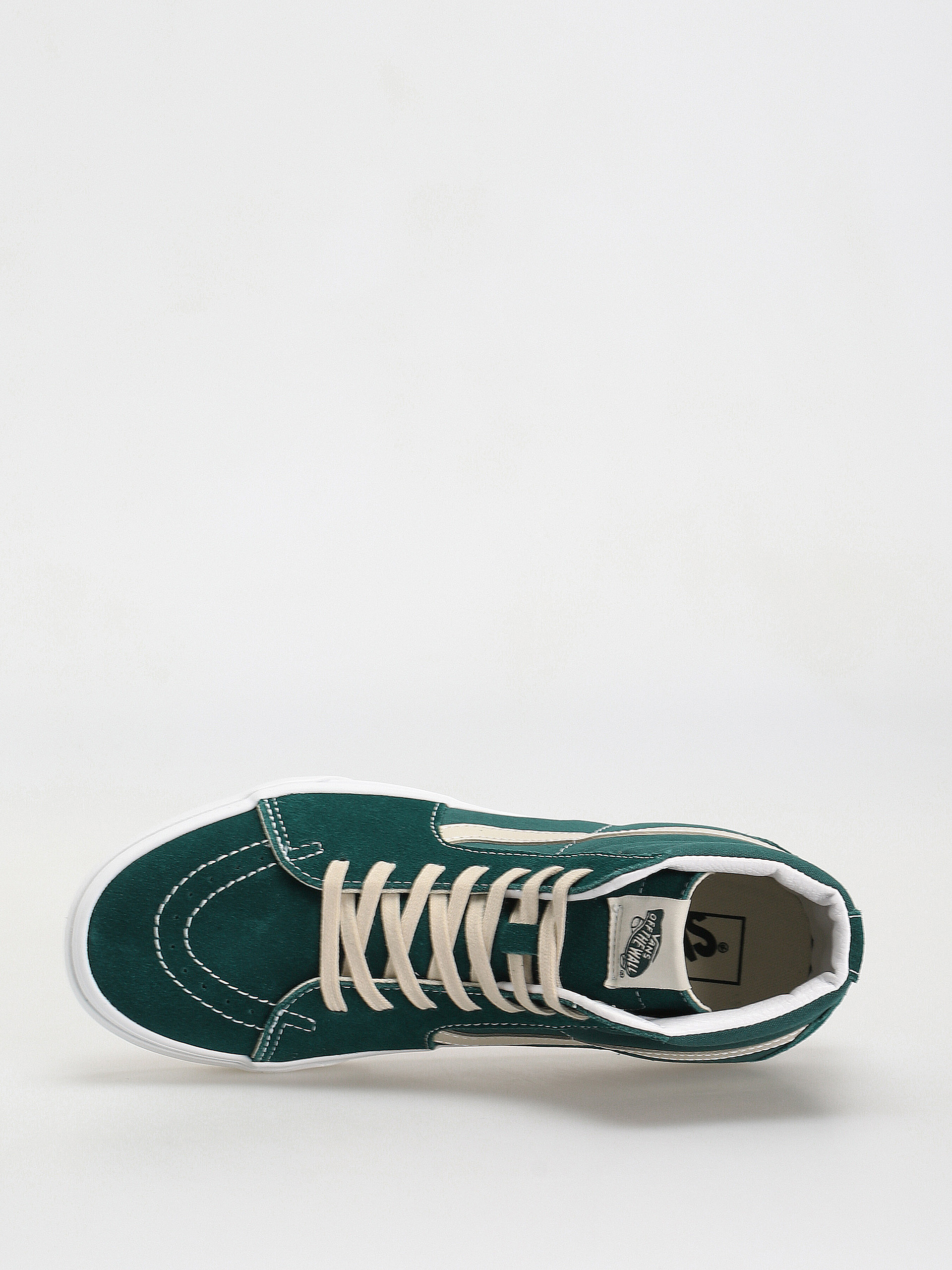 Vans Sk8 Hi Shoes (team wellness green/true white)