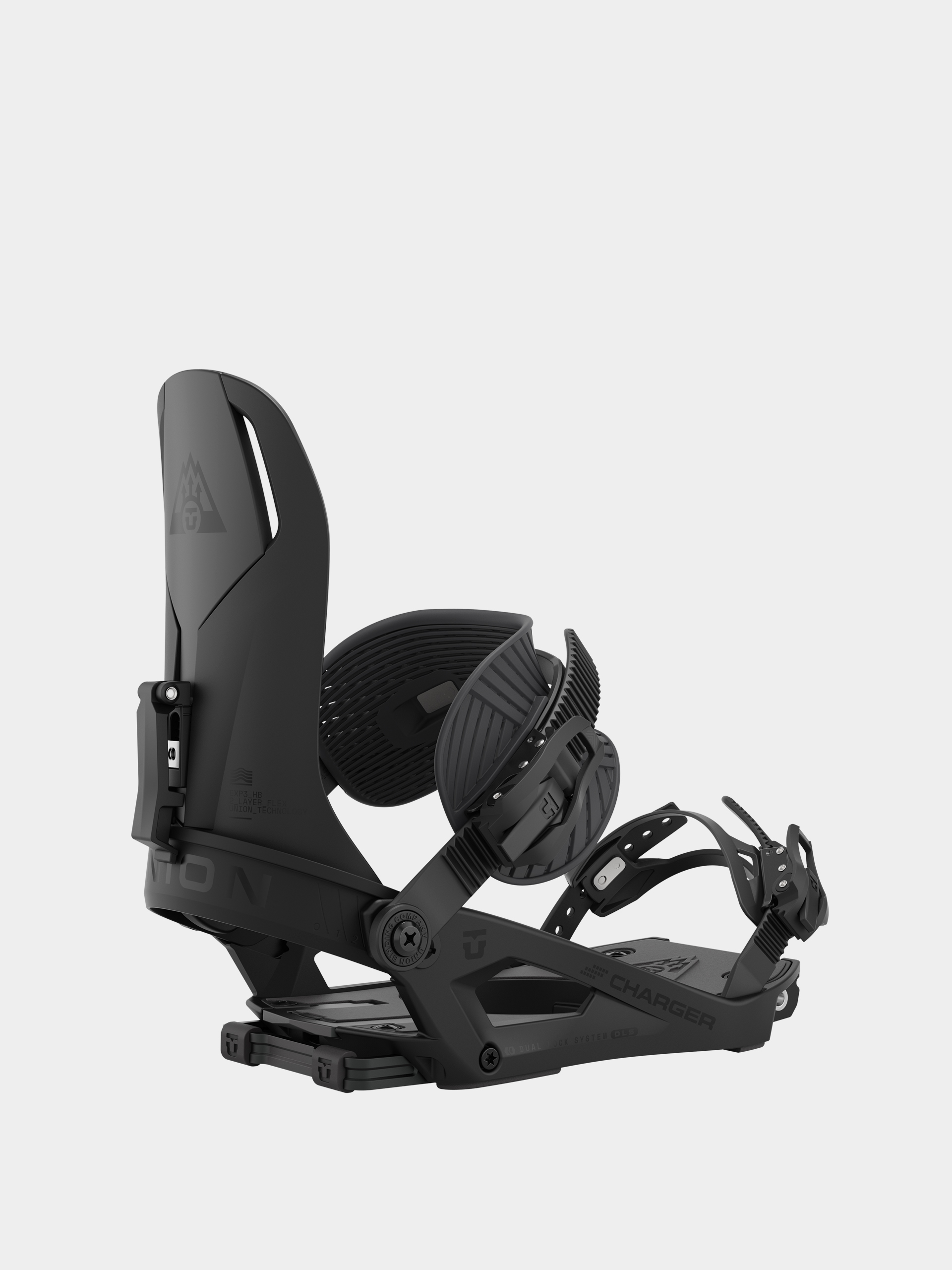 Union Charger Snowboard bindings (black)
