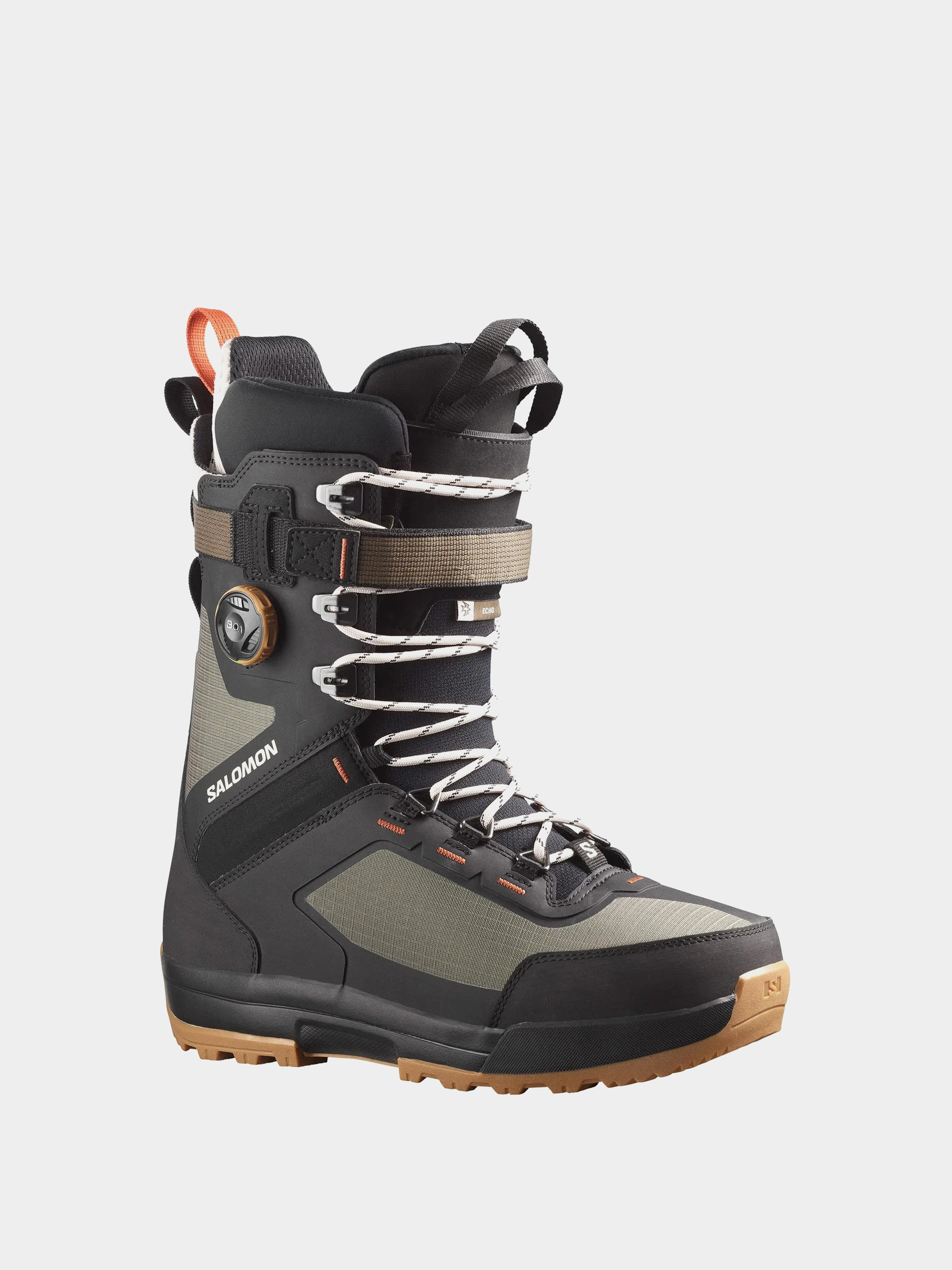 Mens Salomon Echo Lace Sj Boa Snowboard boots (army green)