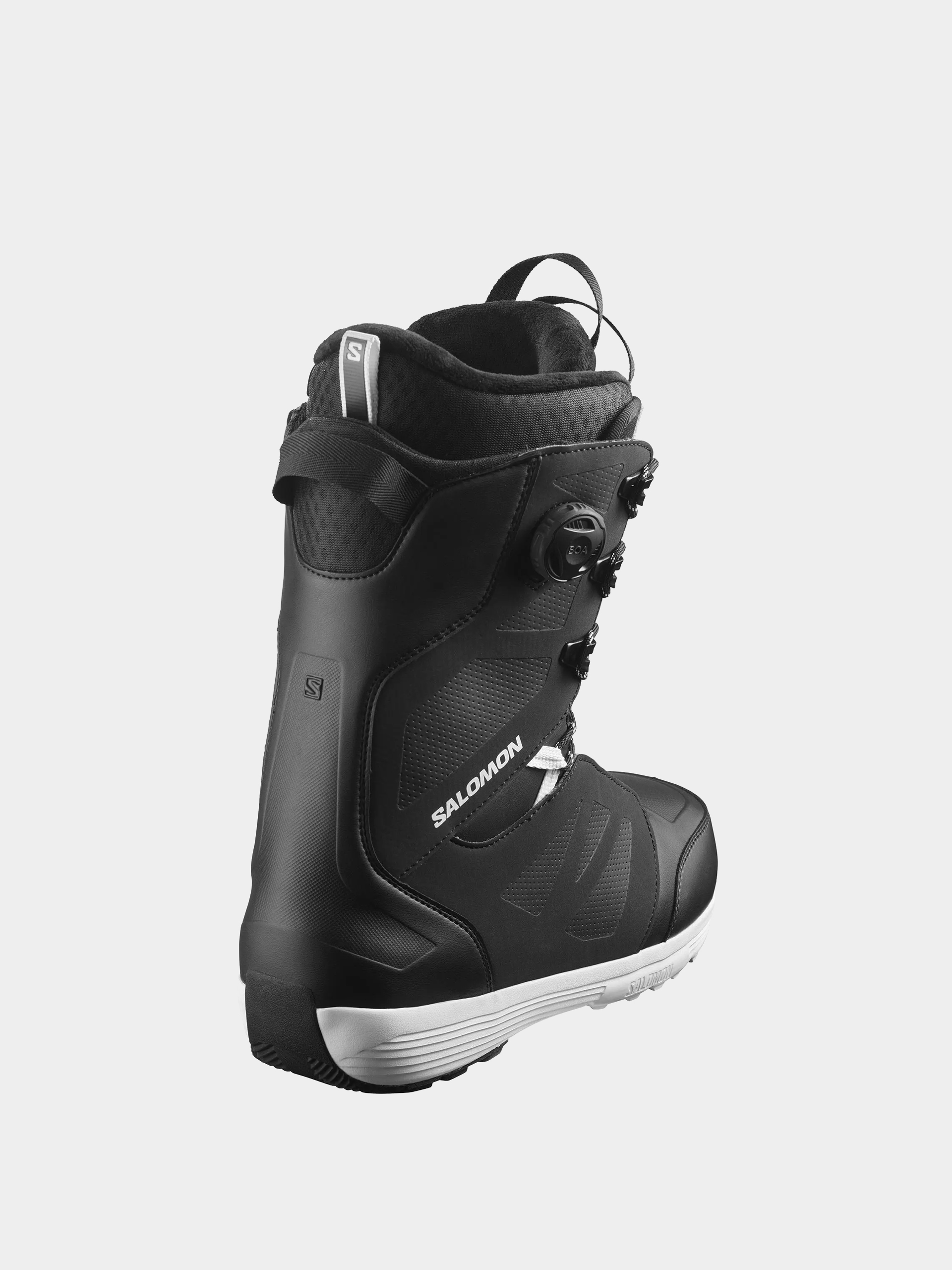 Salomon Launch Lace Sj Boa Snowboard boots black (black/black/white)