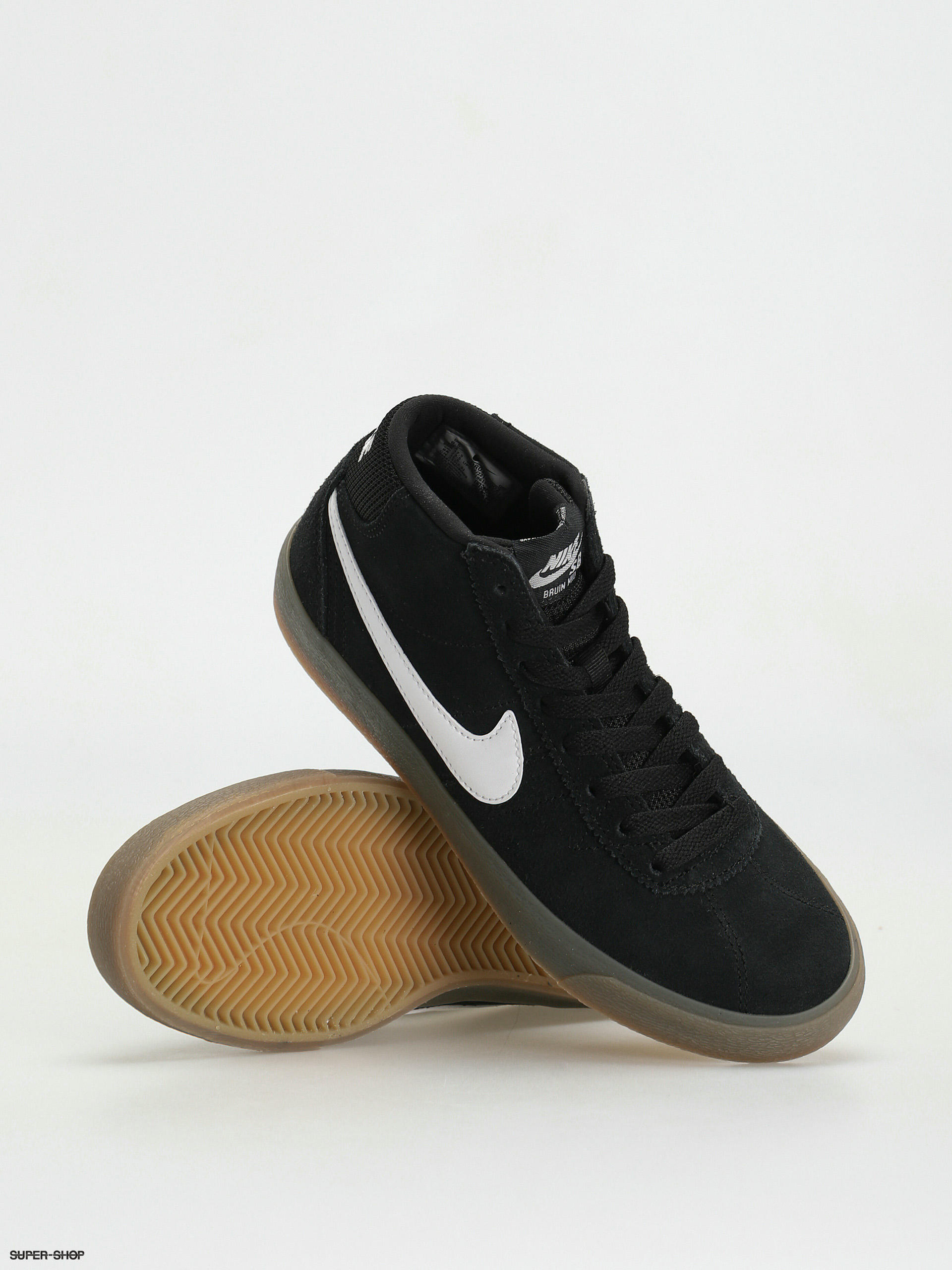 Nike SB Bruin Shoes (black/white black gum light