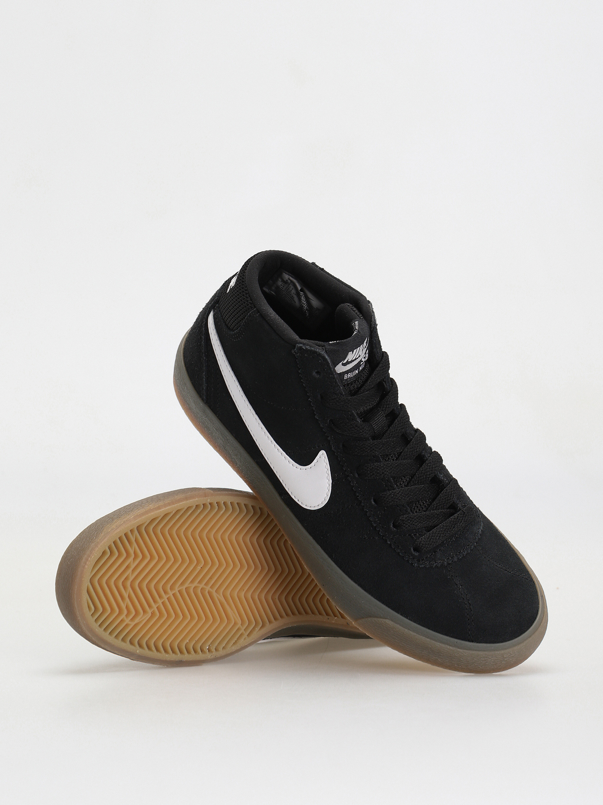 Nike SB Bruin High Shoes Wmn black (black/white black gum light - Main Image