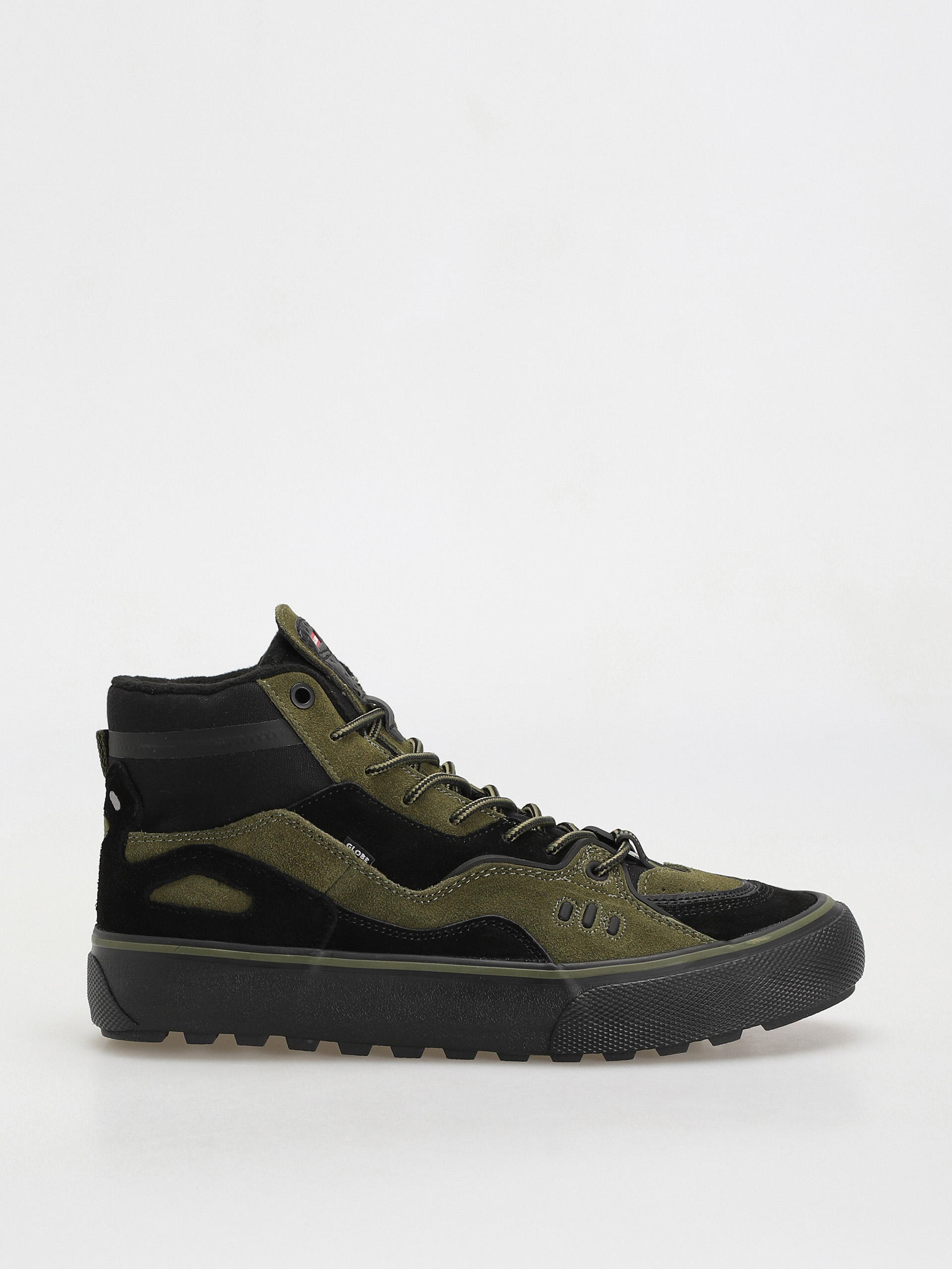 Globe Dimension Shoes (black/moss/summit)