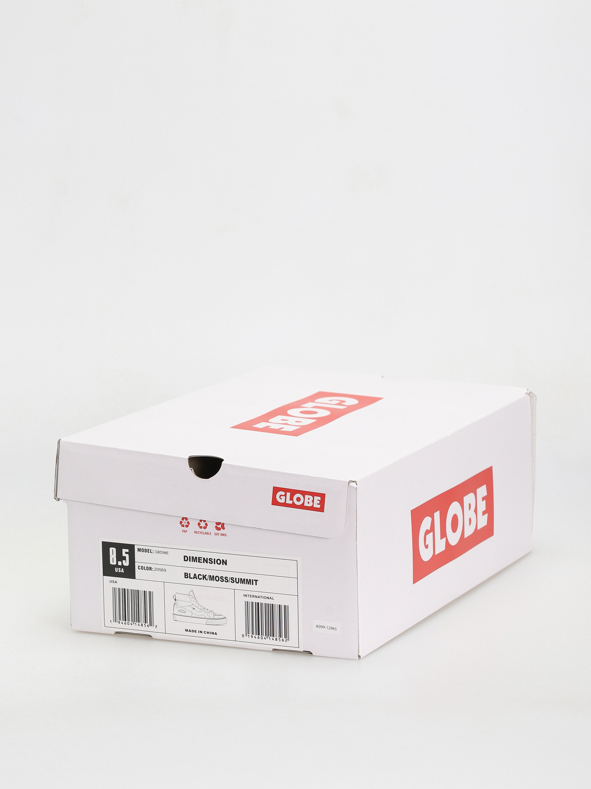 Globe Dimension Shoes (black/moss/summit)