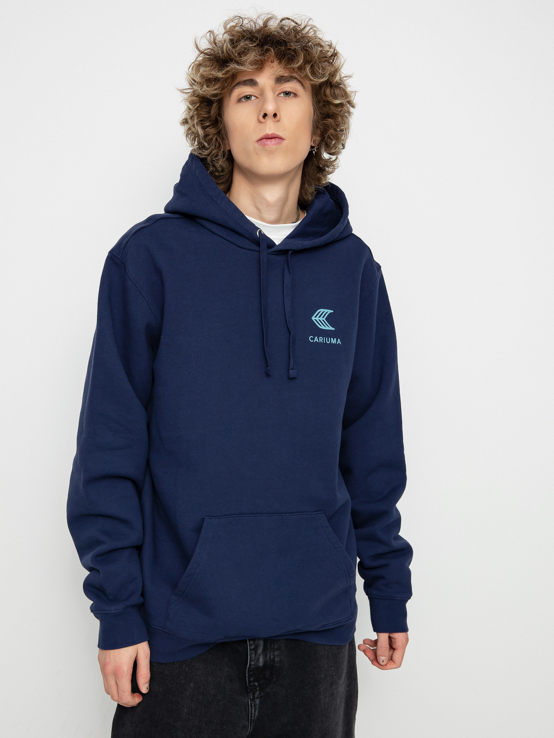 Cariuma Logo HD Hoodie (navy)