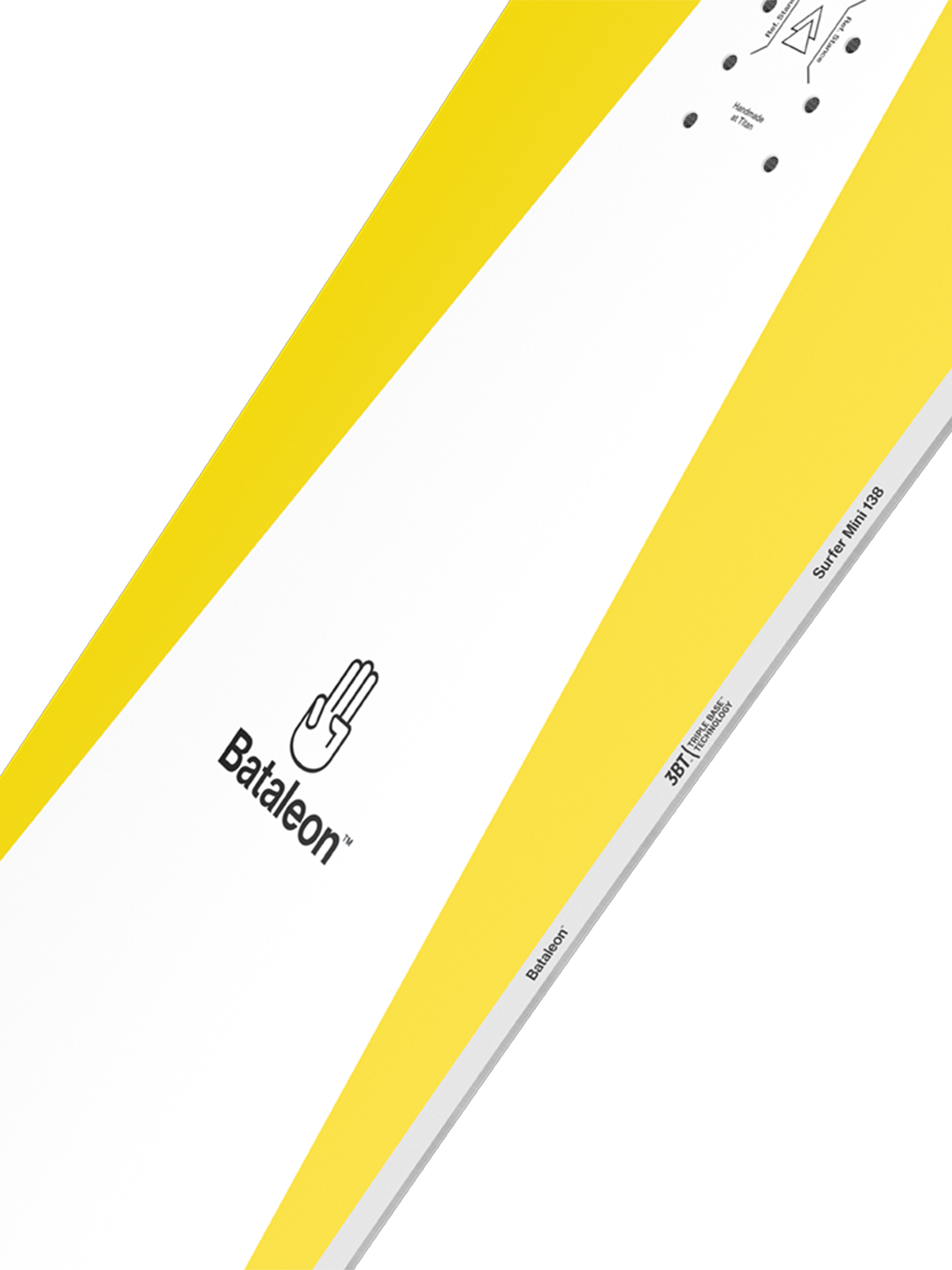 Bataleon Surfer Mini JR Snowboard - yellow