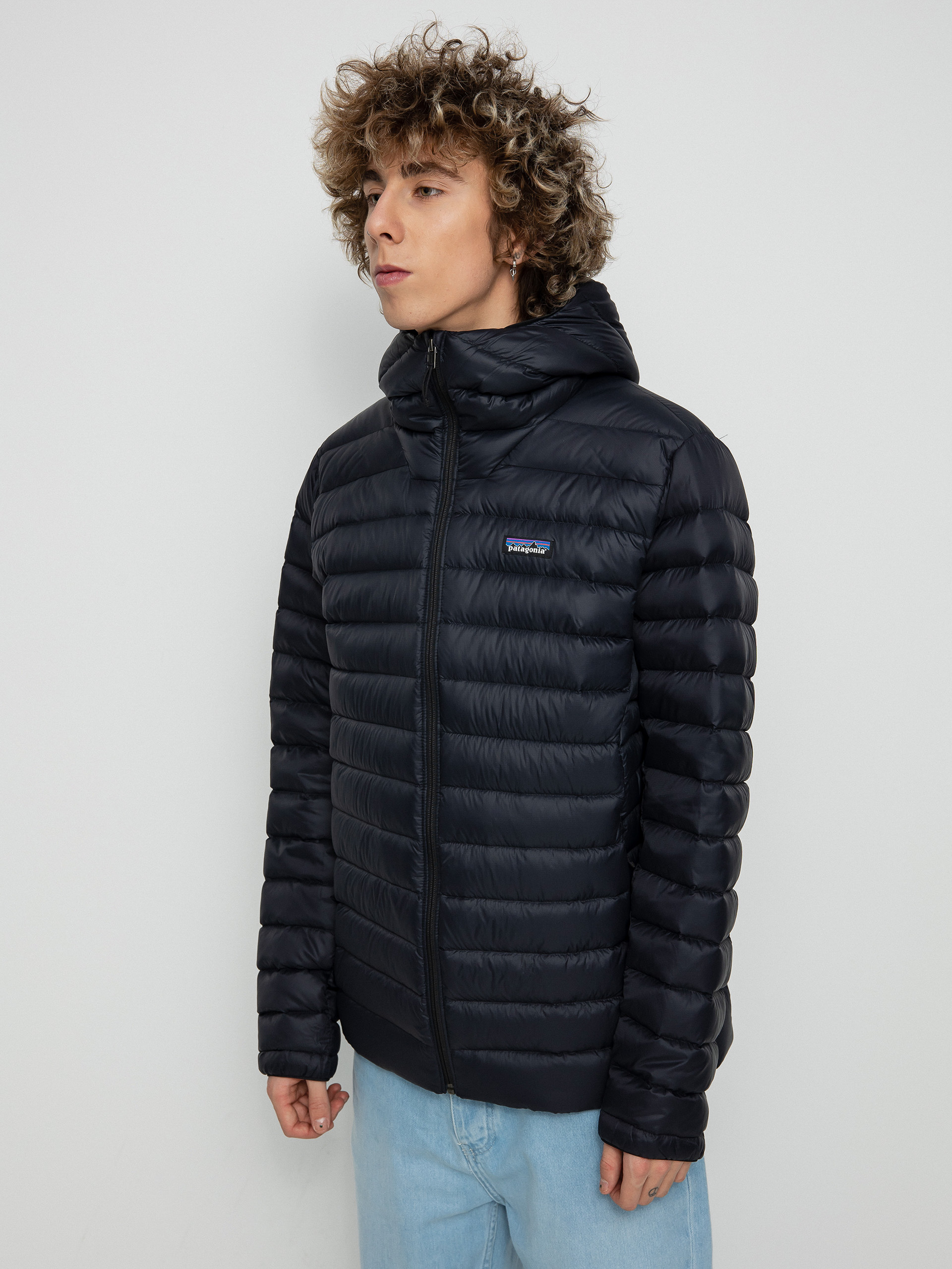 Patagonia Down Sweater Hoody Jacket (black)