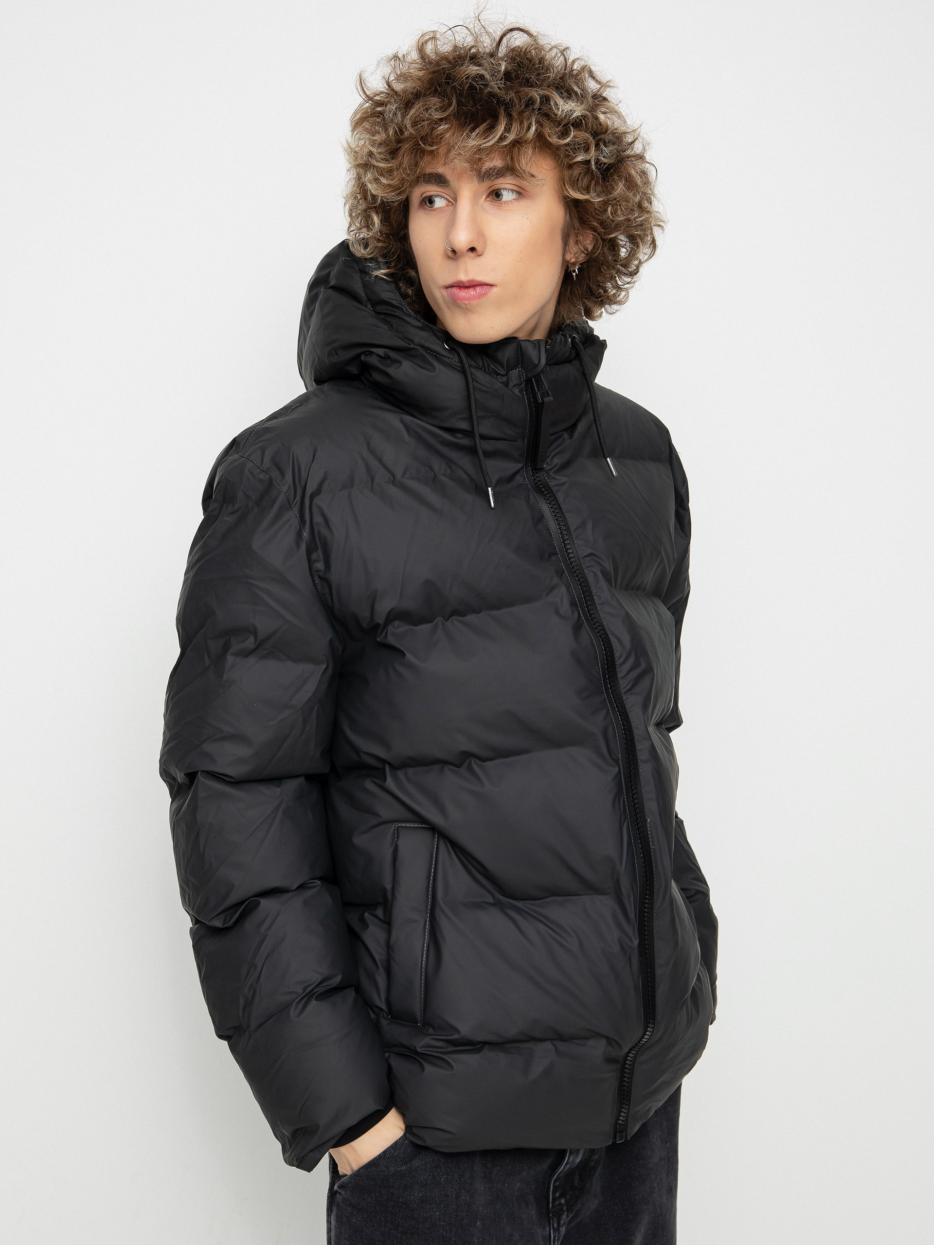 Rains Puffer Jacket Jacket (black)