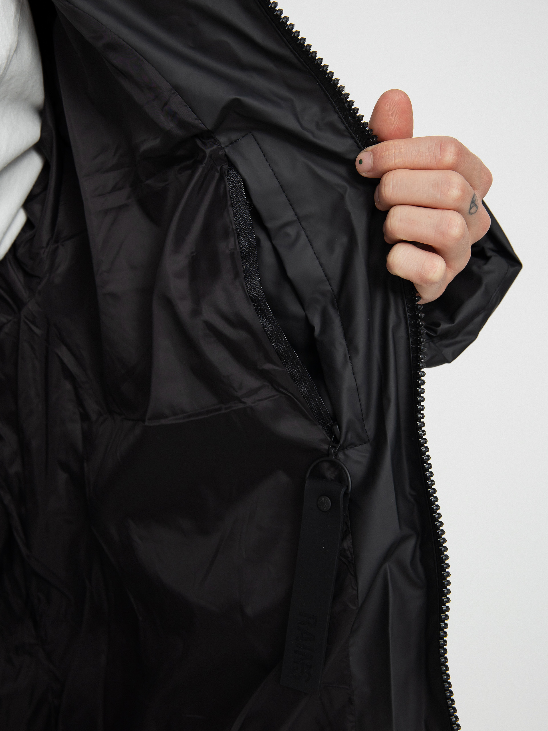 Rains Puffer Jacket Jacket (black)