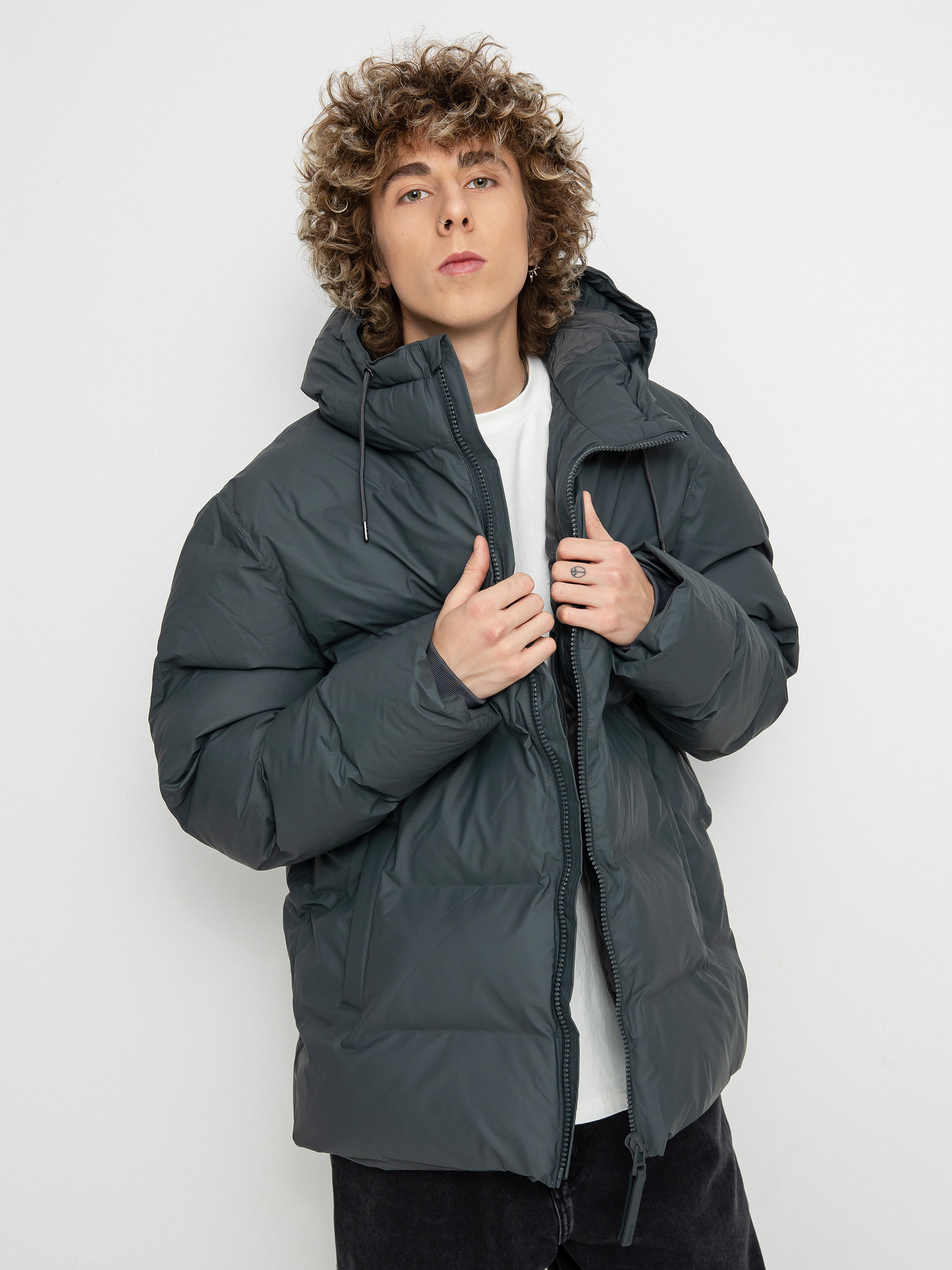 Rains Puffer Jacket Jacket (slate)