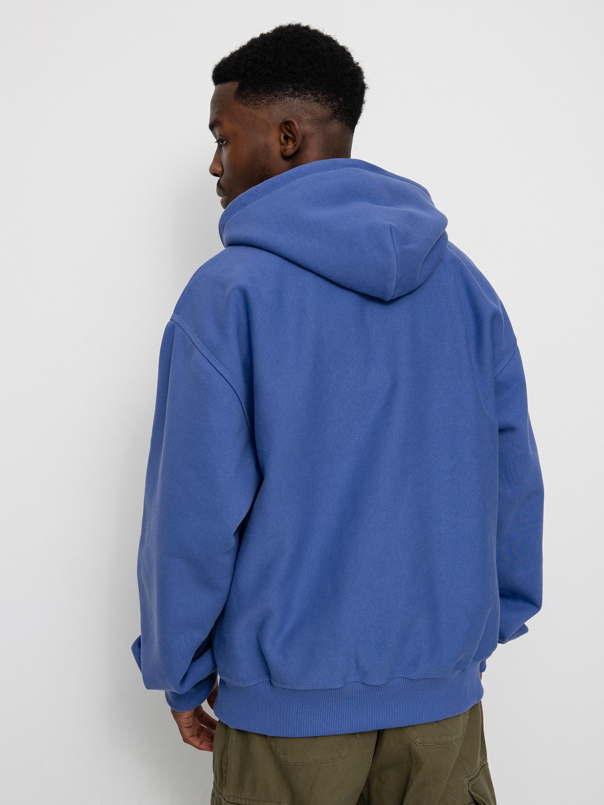 Stussy Stock Logo App. HD Hoodie (denim)
