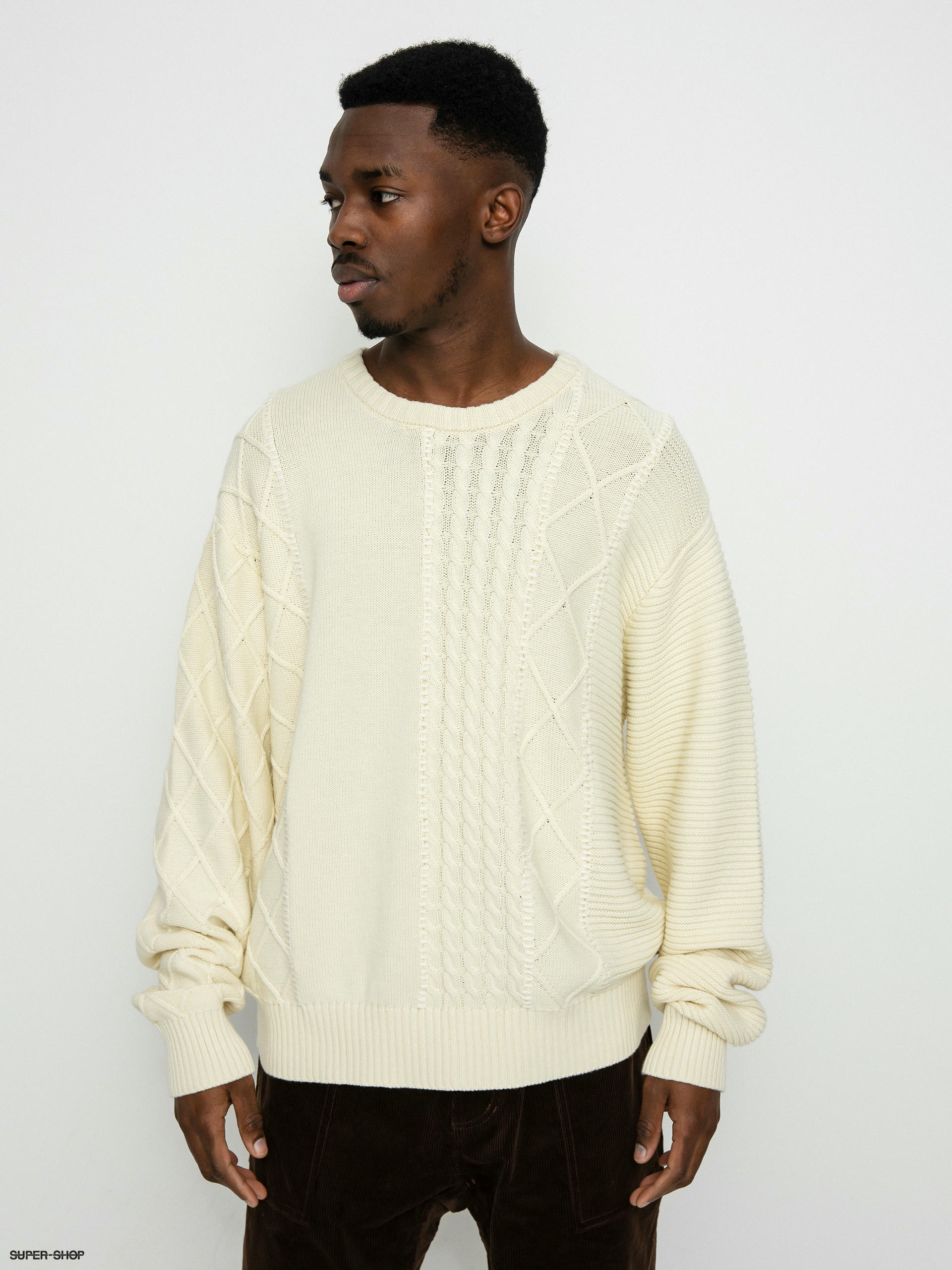 Stussy Patchwork Sweater (natural)