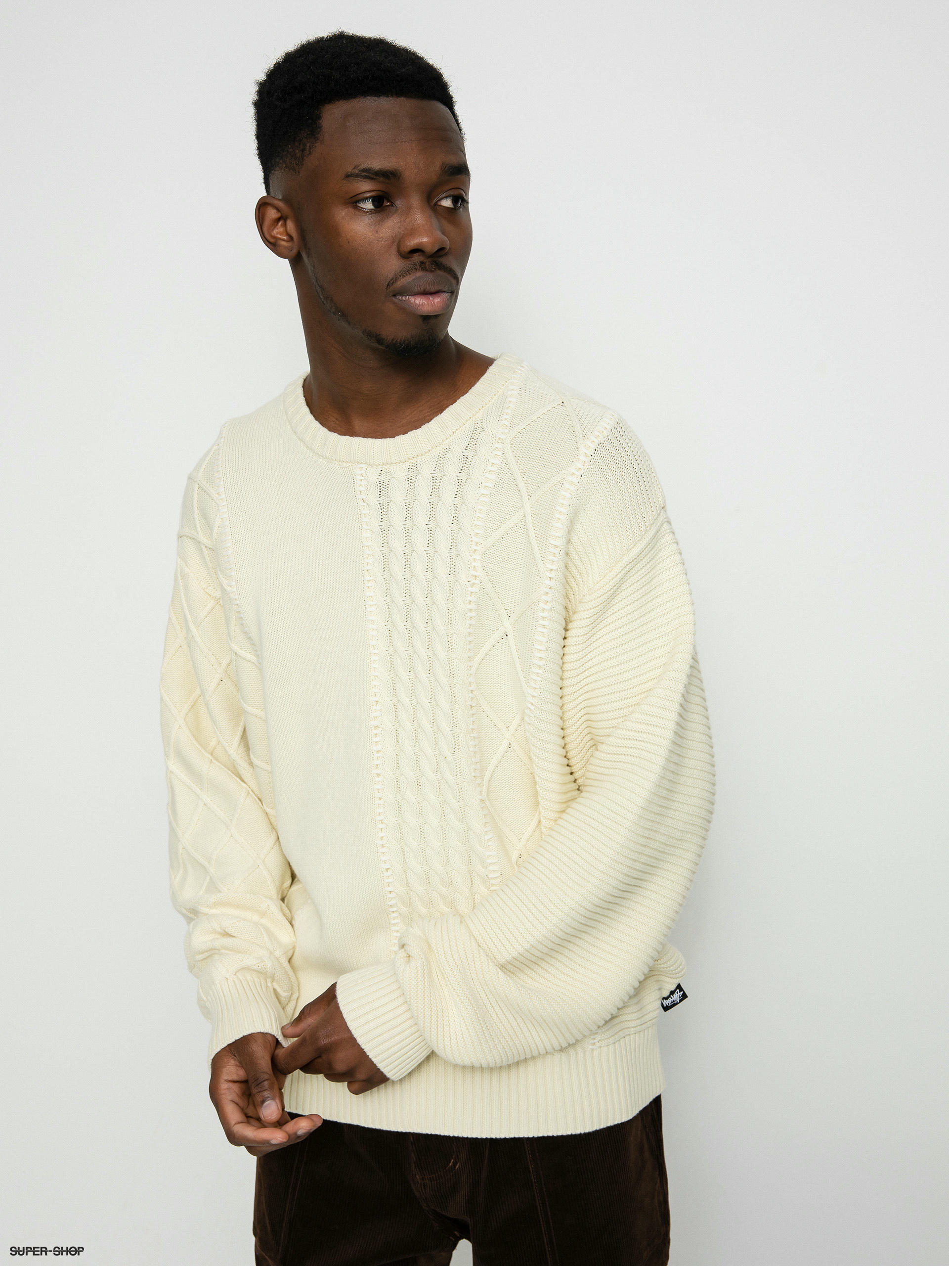 Stussy Patchwork Sweater (natural)