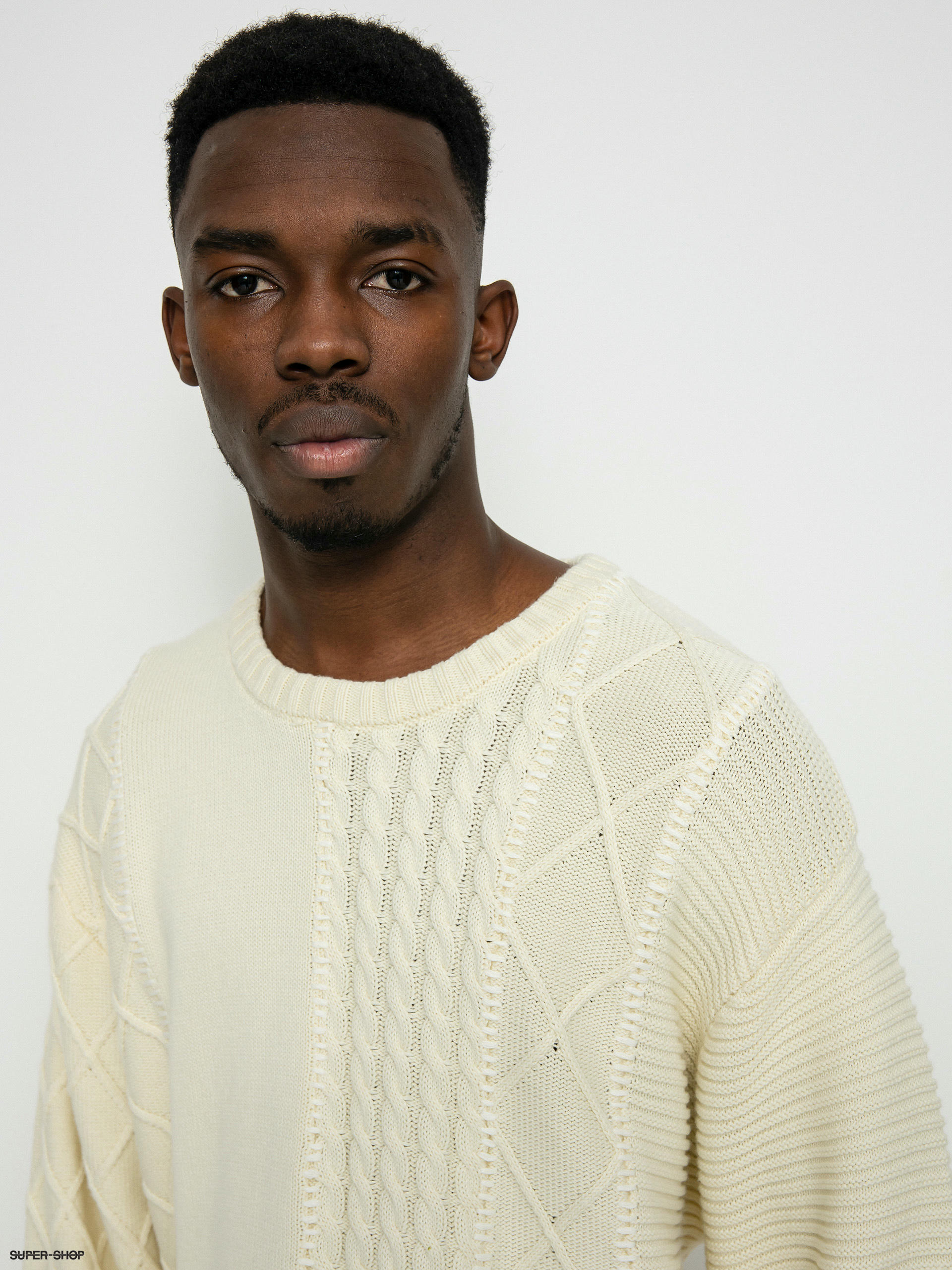 Stussy Patchwork Sweater (natural)