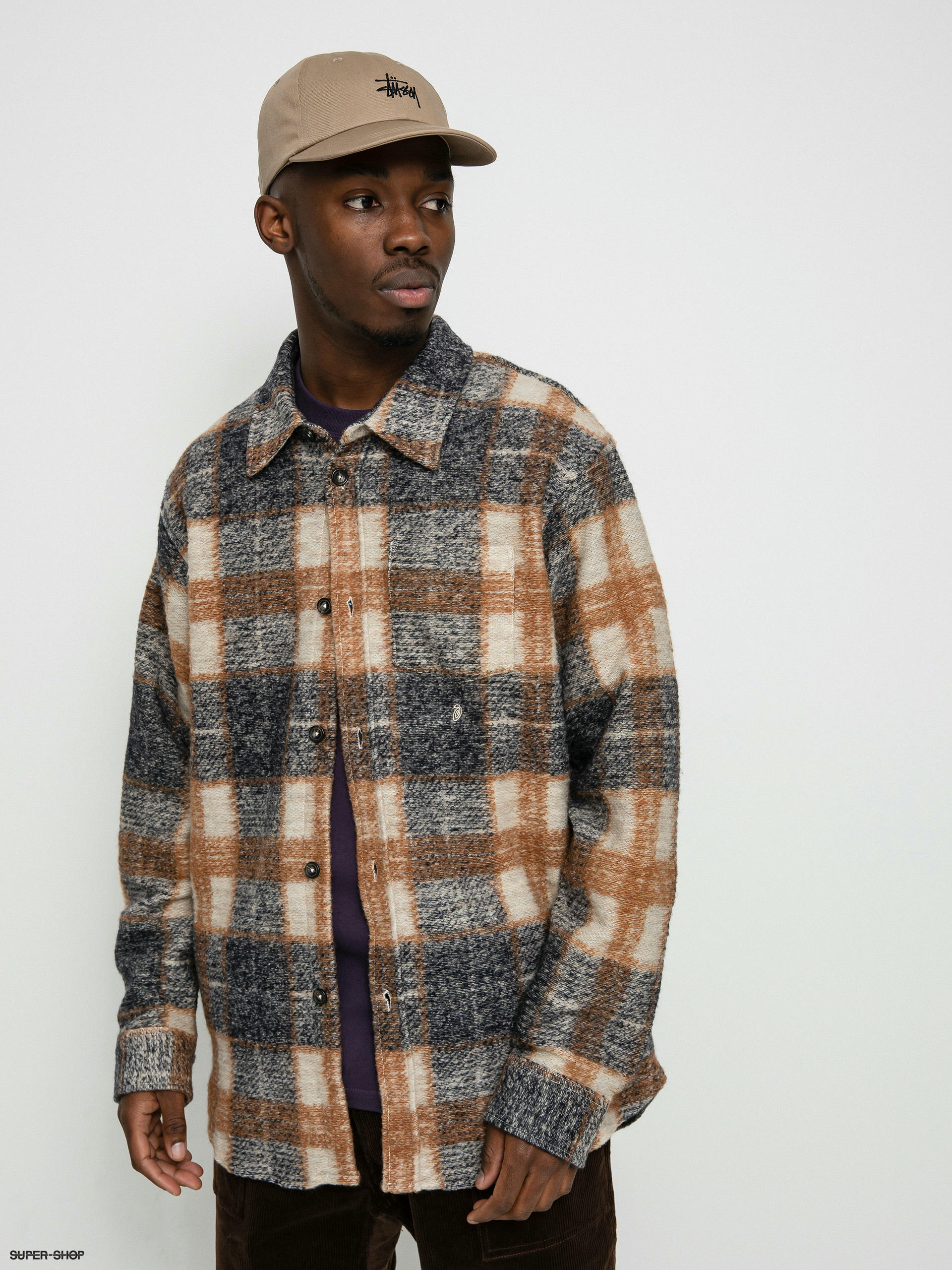 Stussy cheap plaid hat