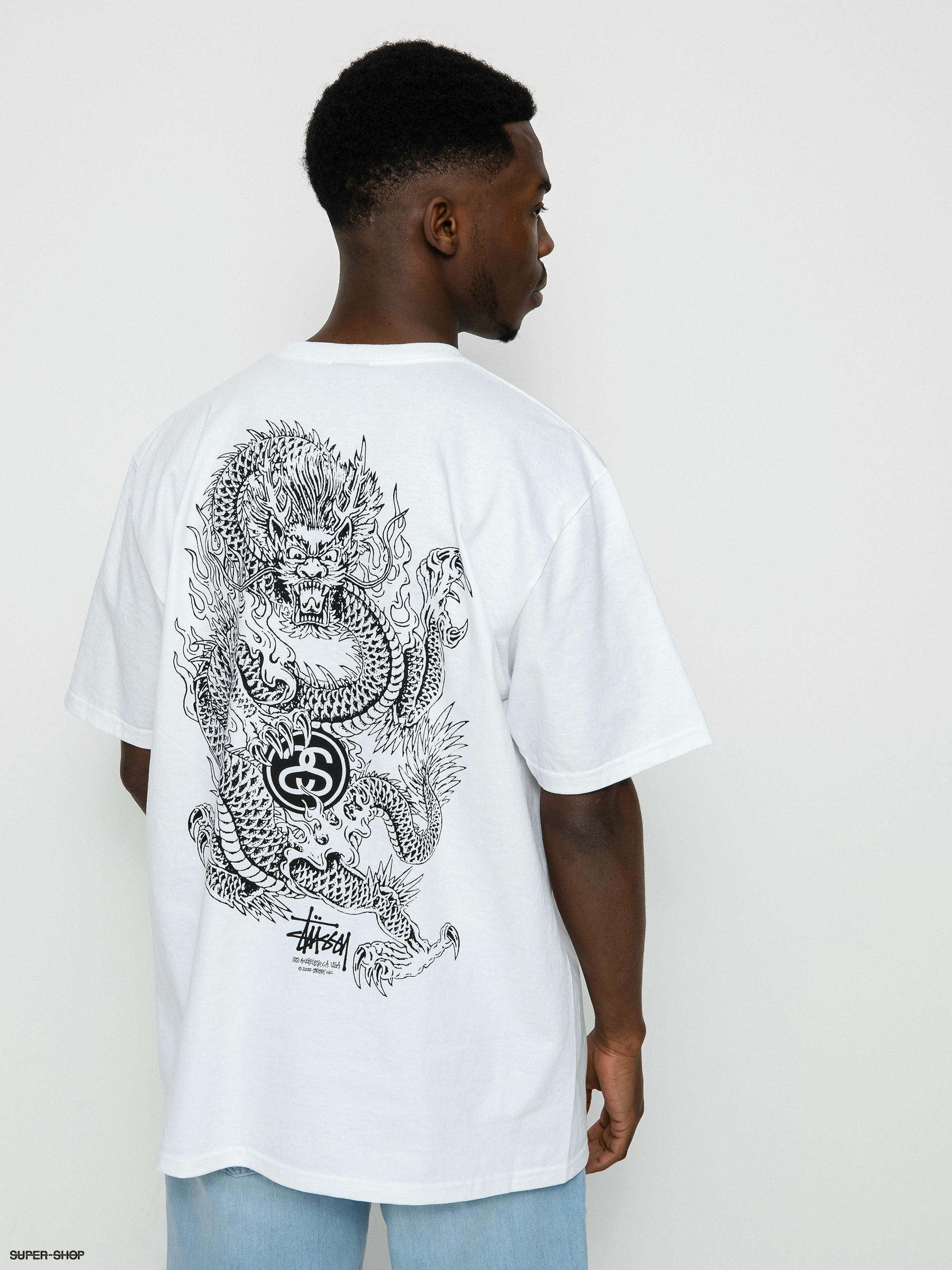 Stussy Dragon T-shirt (white)