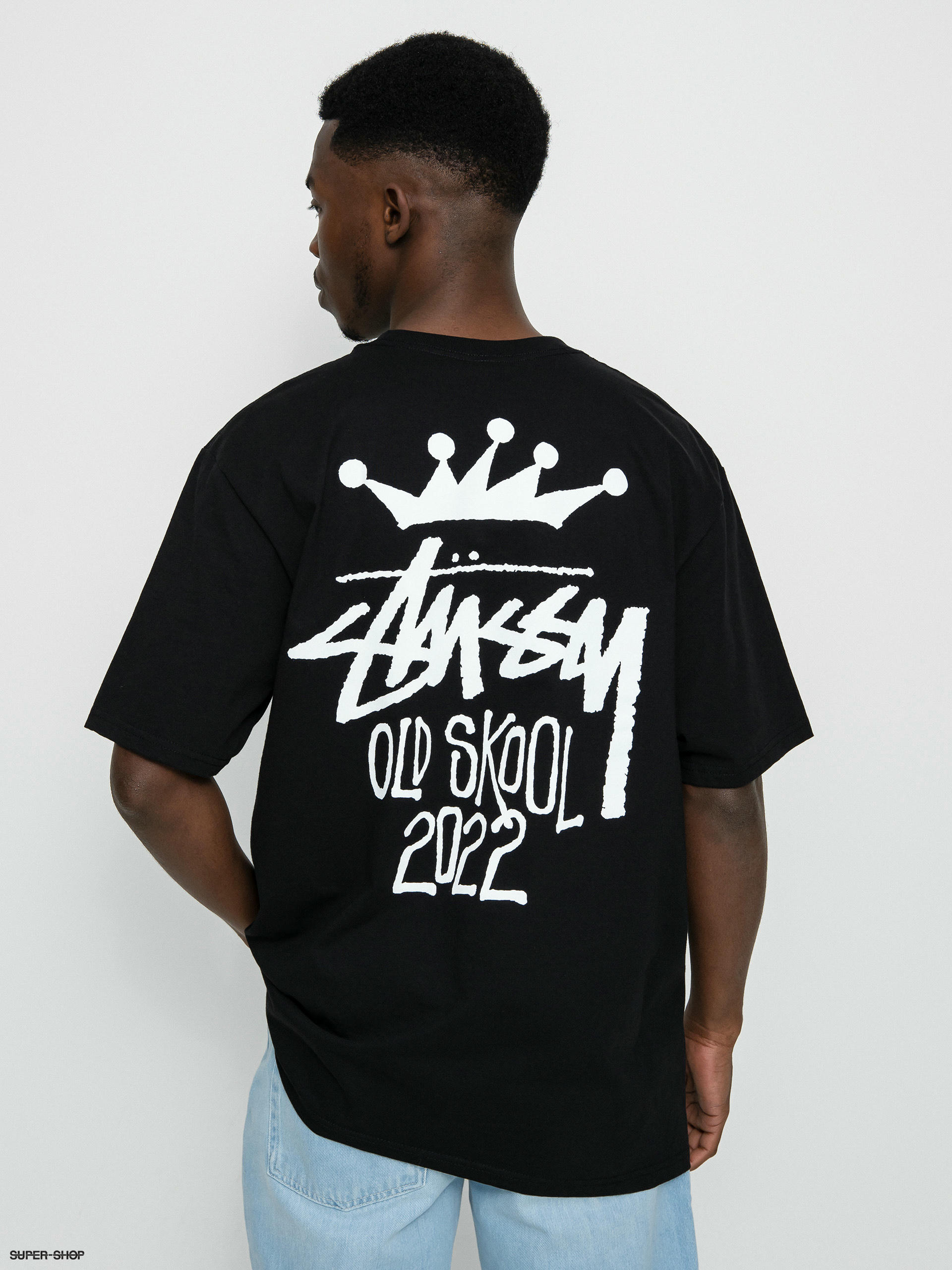 stussy old skool Tシャツ サイズS - Tシャツ