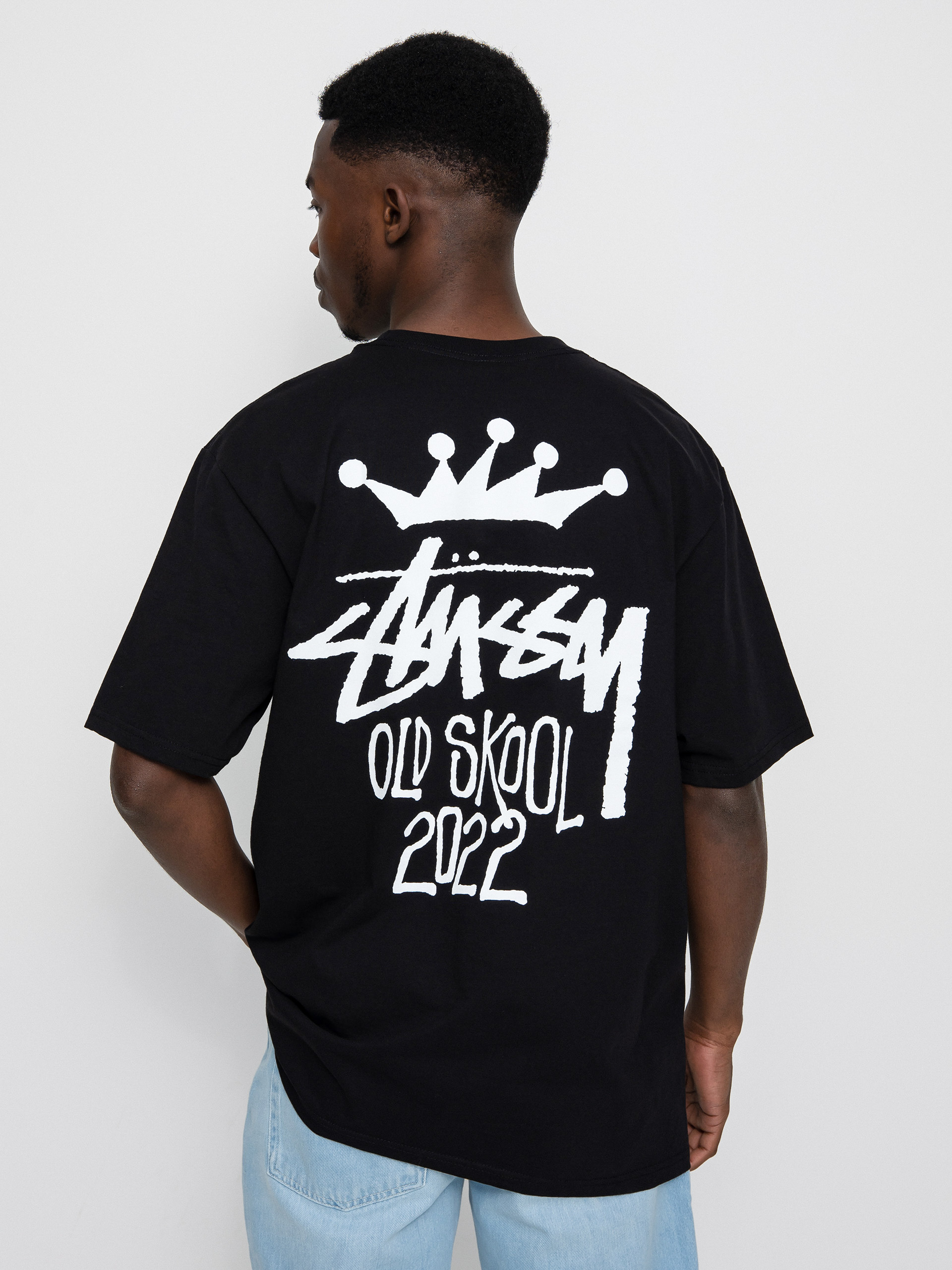Stussy Old Skool 22 T-shirt (black)