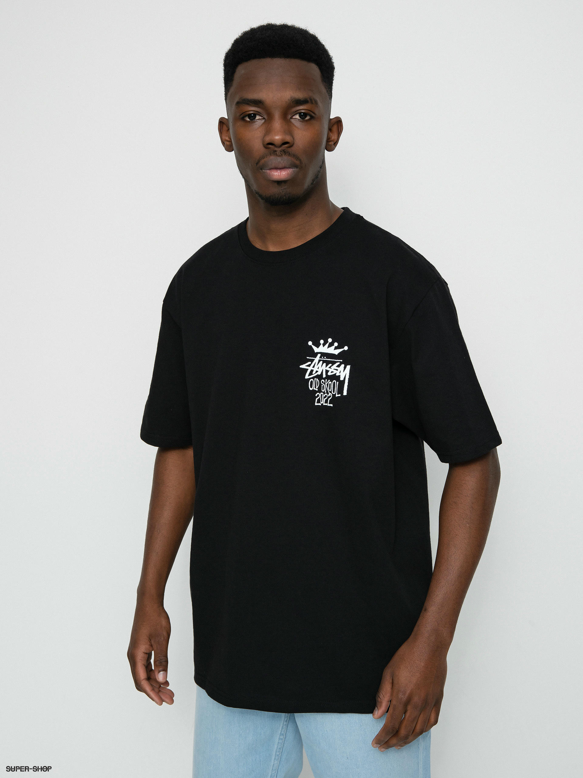 Stussy Old Skool 22 T-shirt (black)