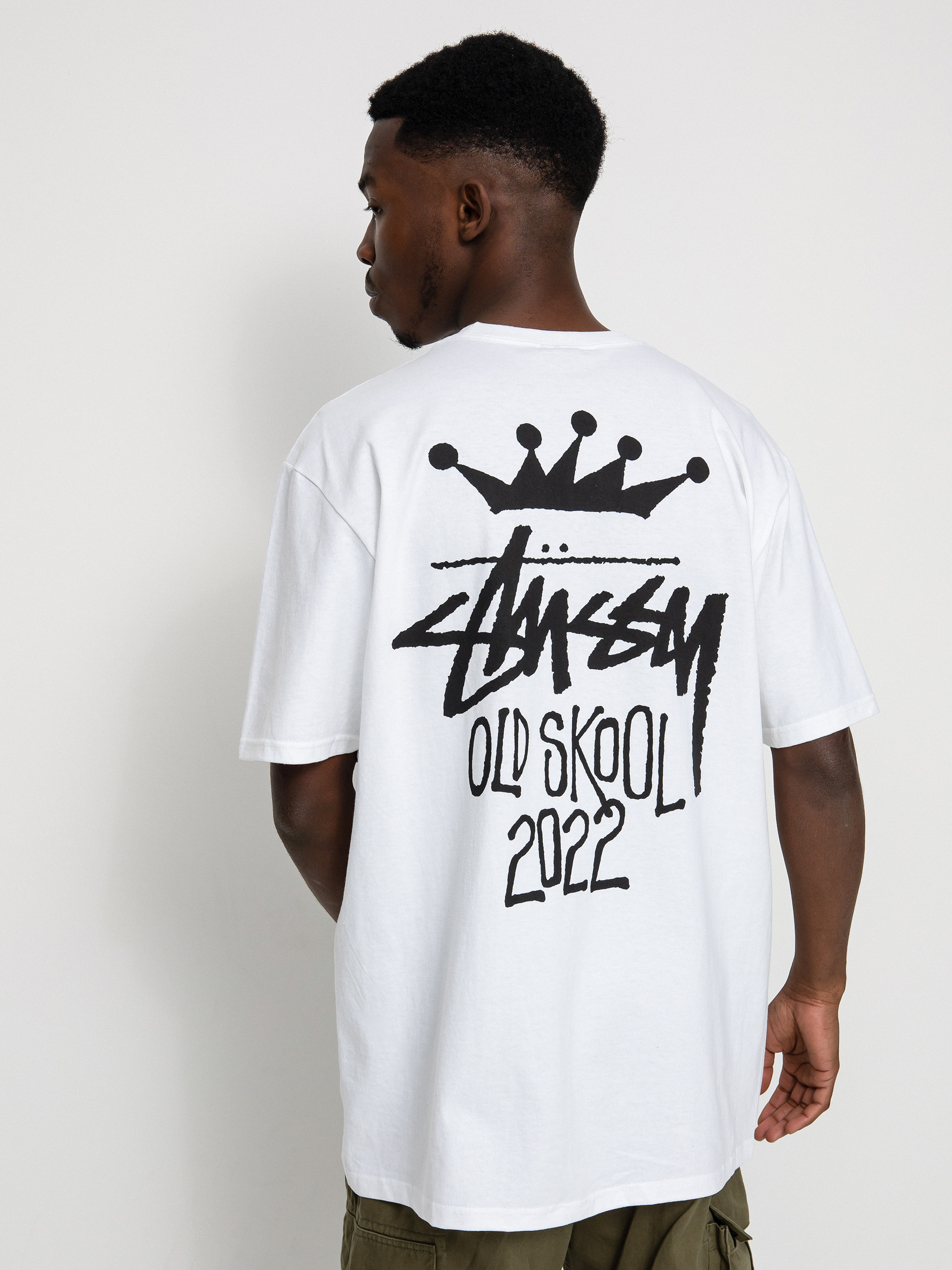 Stussy Old Skool 22 T-shirt (white)