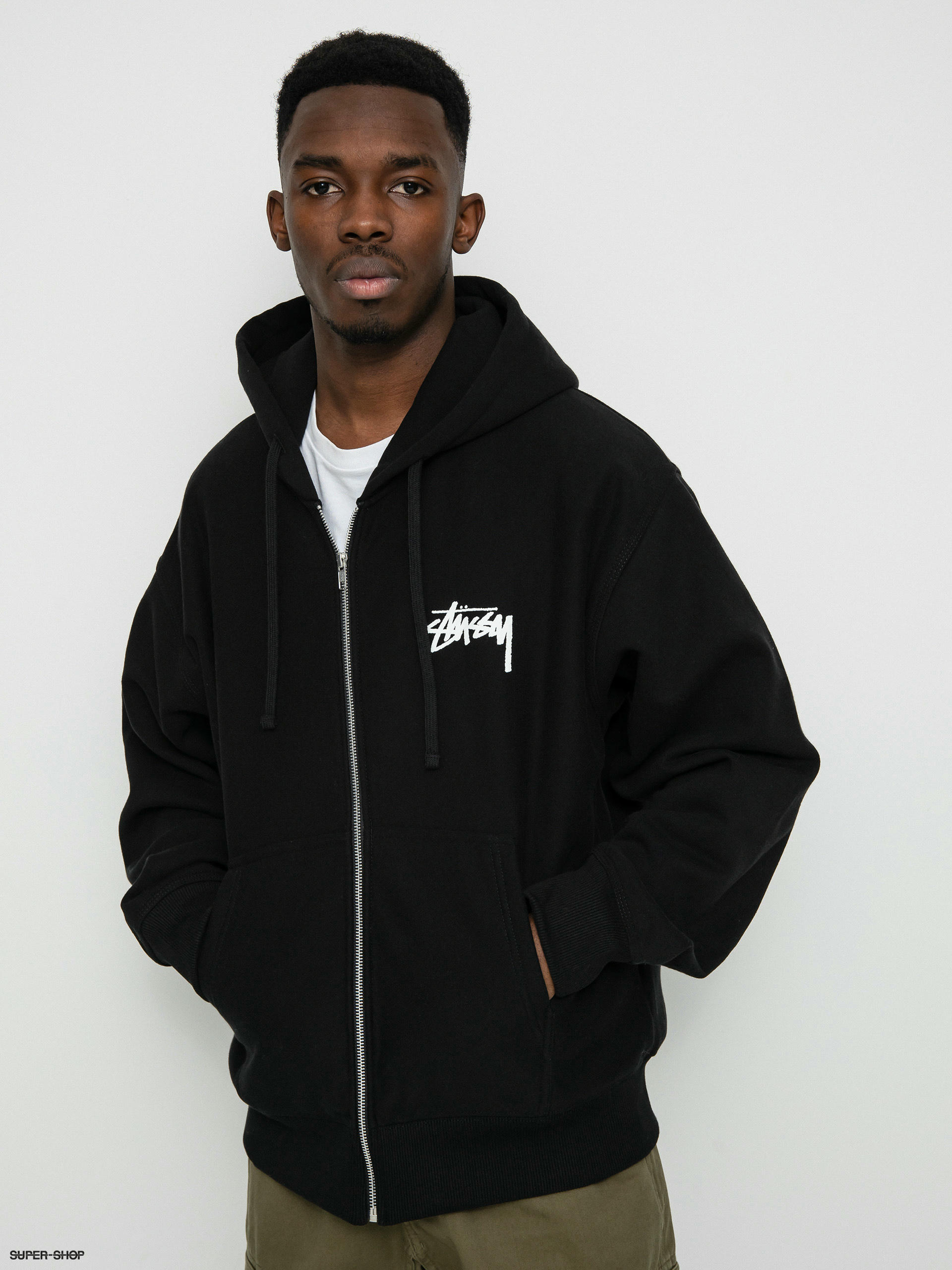 Stussy Club Crown ZHD Hoodie (black)