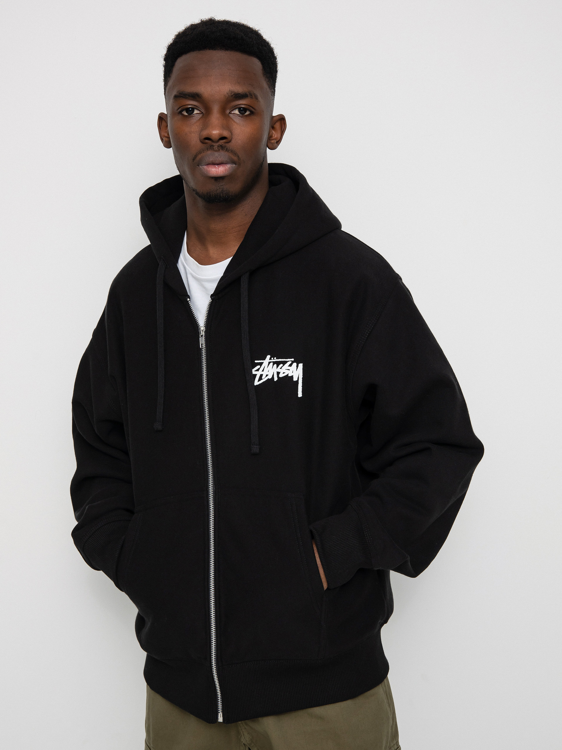 Stussy Club Crown ZHD Hoodie - black (black)
