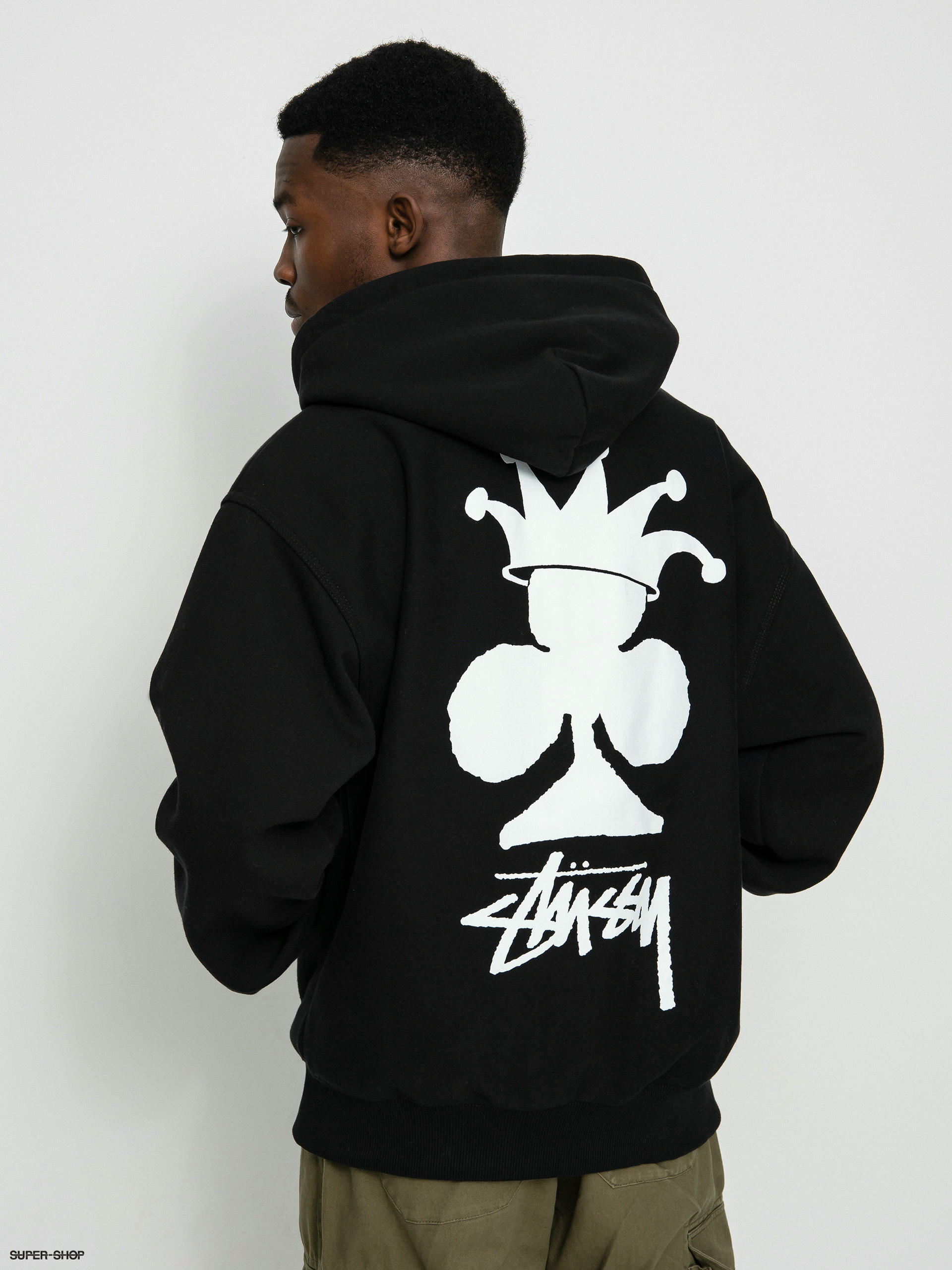 Stussy Club Crown ZHD Hoodie (black)