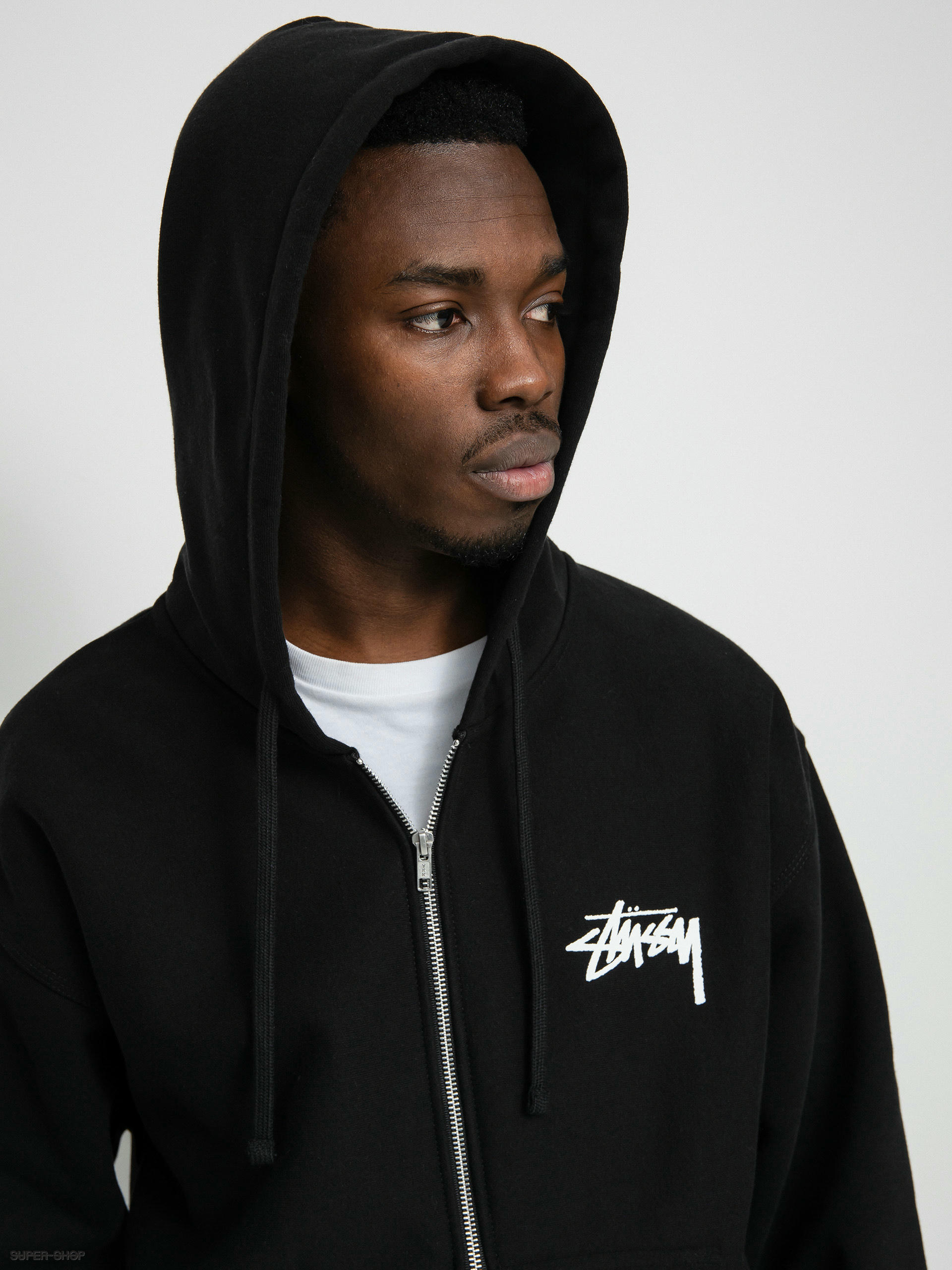 Stussy Club Crown ZHD Hoodie (black)